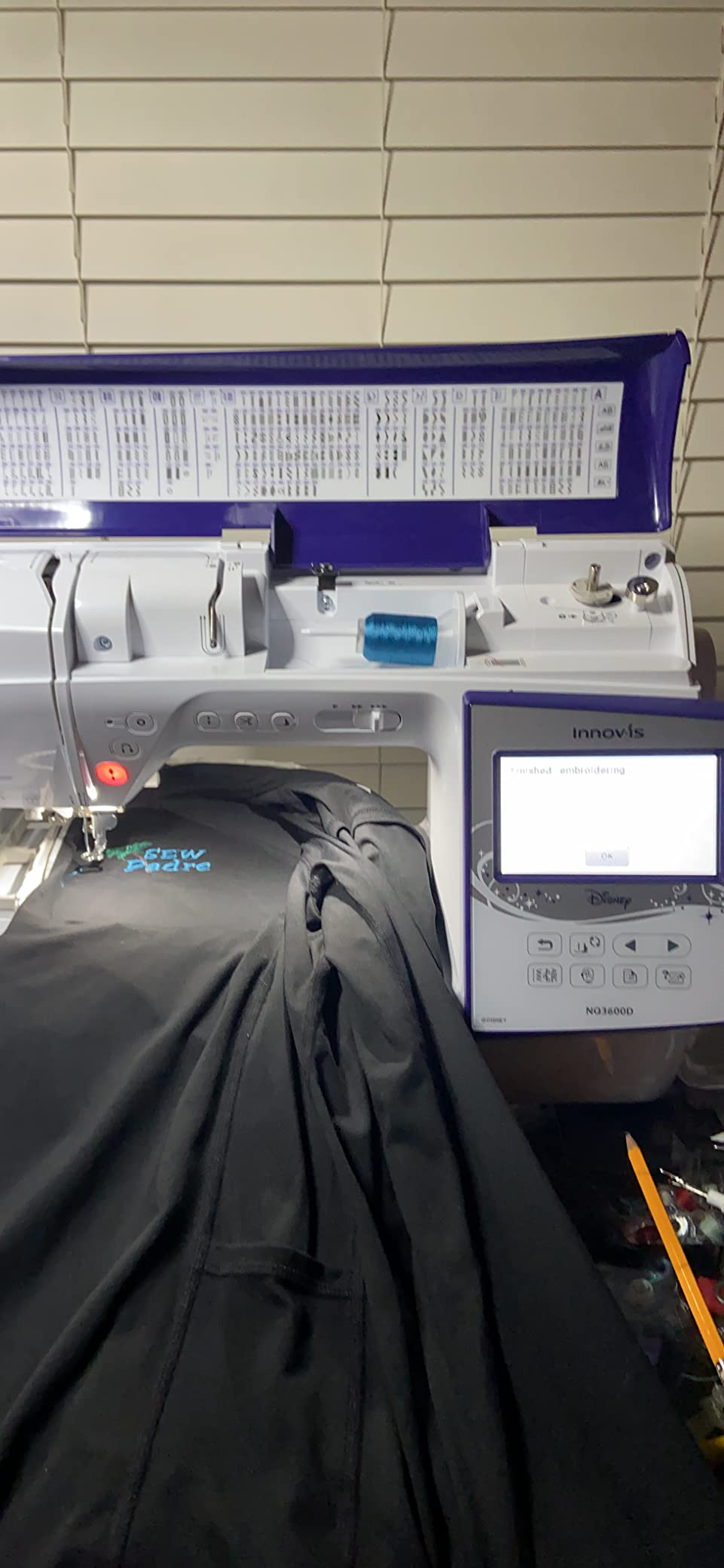 Janome Horizon Memory Craft 9850 Embroidery and Sewing Machine customer photo 2