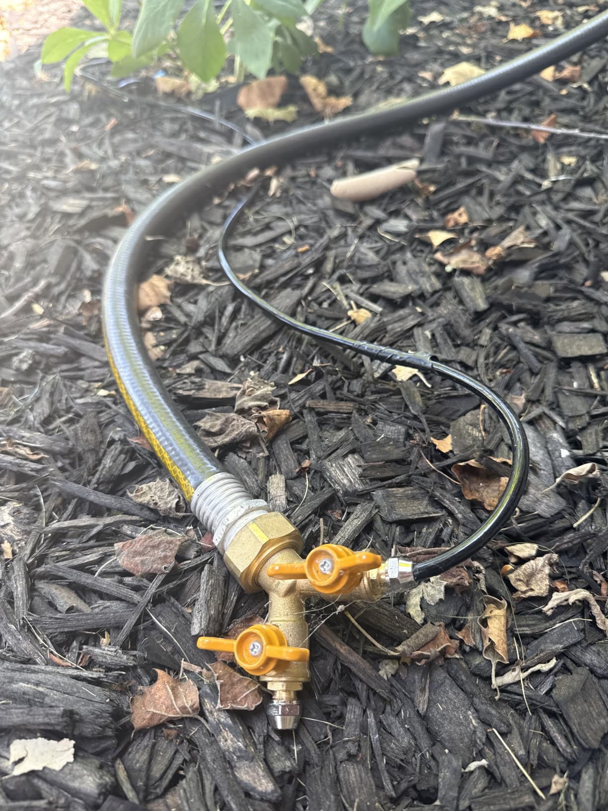 HIRALIY 50ft Drip Irrigation Kit Plant Watering System 8x5mm Blank Distribution Tubing DIY Automatic Irrigation Equipment Set for Garden Greenhouse Flower Bed Patio Lawn customer photo 1