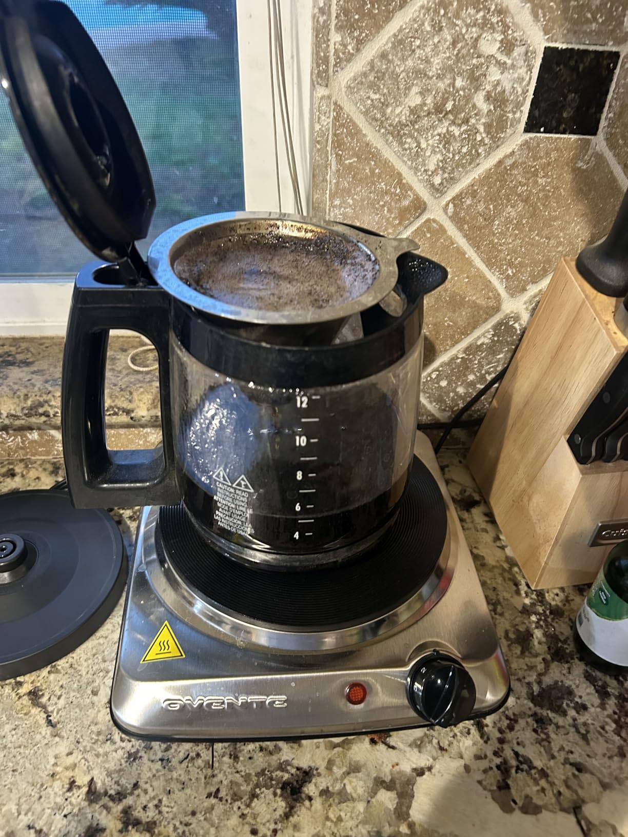 Cosori Pour Over Coffee Maker, Double Layer Stainless Steel Filter, 8cup customer photo 1