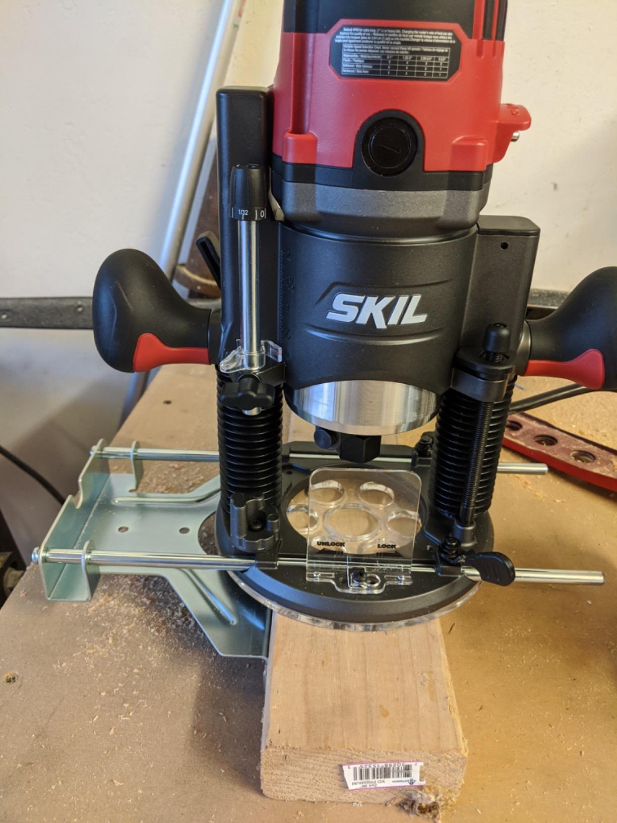 SKIL 14 Amp Plunge and Fixed Base Router Combo — RT1322-00 customer photo 1