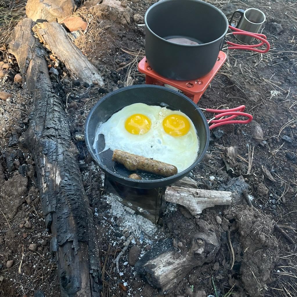ALOCS Camping Cookware Set Camping Gear Compact Camping Pots and Pans Set customer photo 1