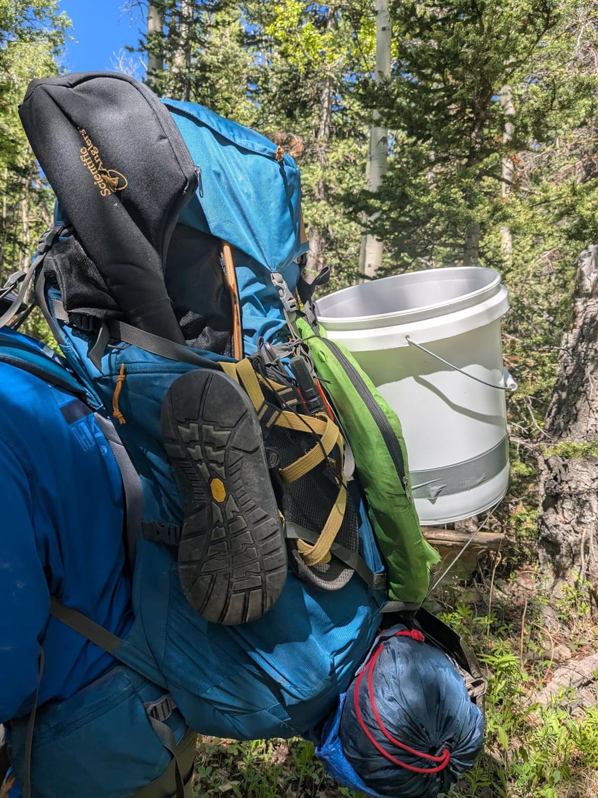 Kelty Coyote 60-105 Liter Internal Frame Backpack - Hiking, Backpacking, Travel, Hydration Compatible, Fully Adjustable (65L / Dark Olive) customer photo 1