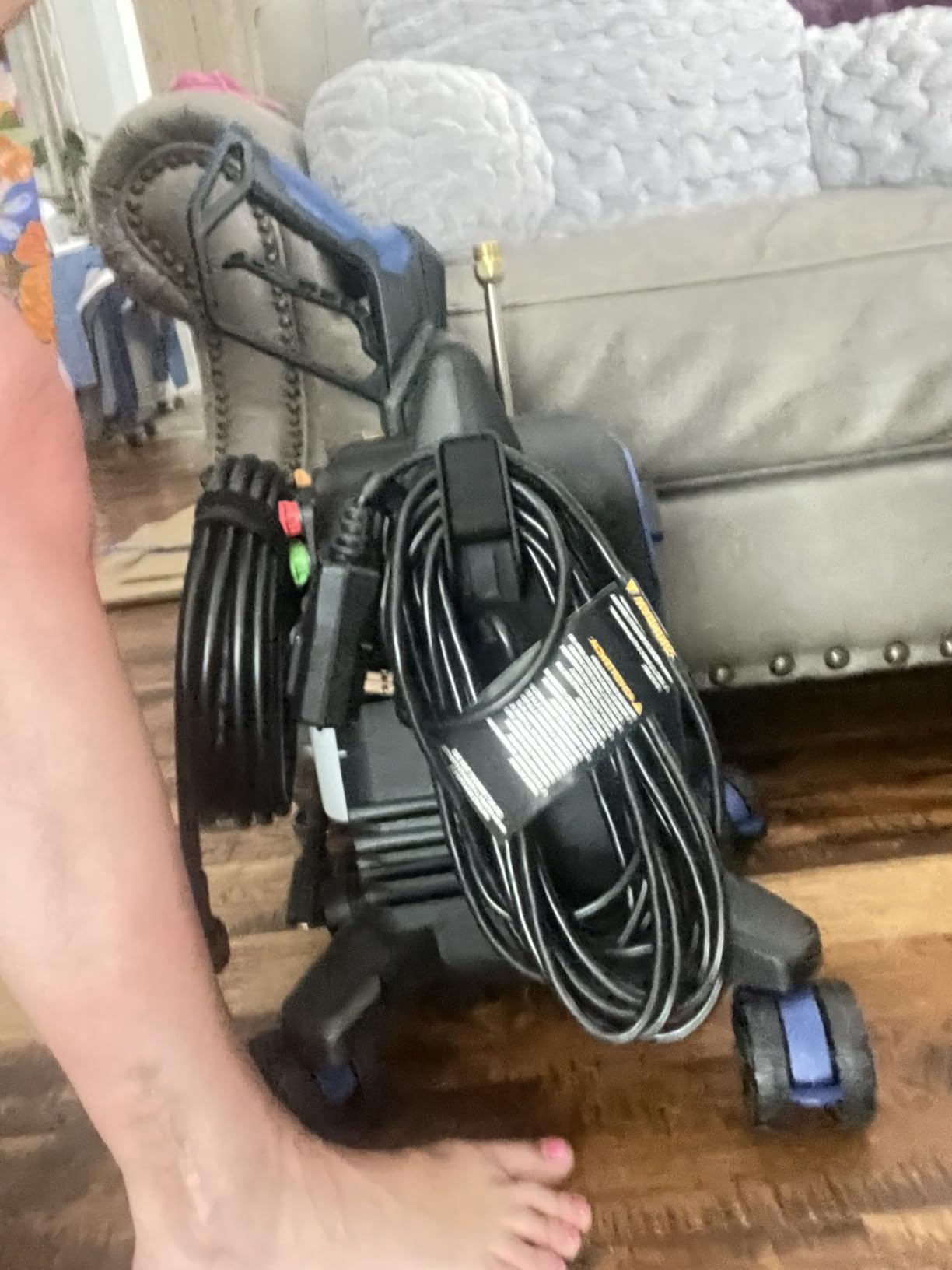 Westinghouse ePX3100 Electric Pressure Washer, 2300 Max PSI 1.76 Max GPM with Anti-Tipping Technology, Onboard Soap Tank, Pro-Style Steel Wand, 5-Nozzle Set, for Cars/Fences/Driveways/Home/Patios customer photo 2