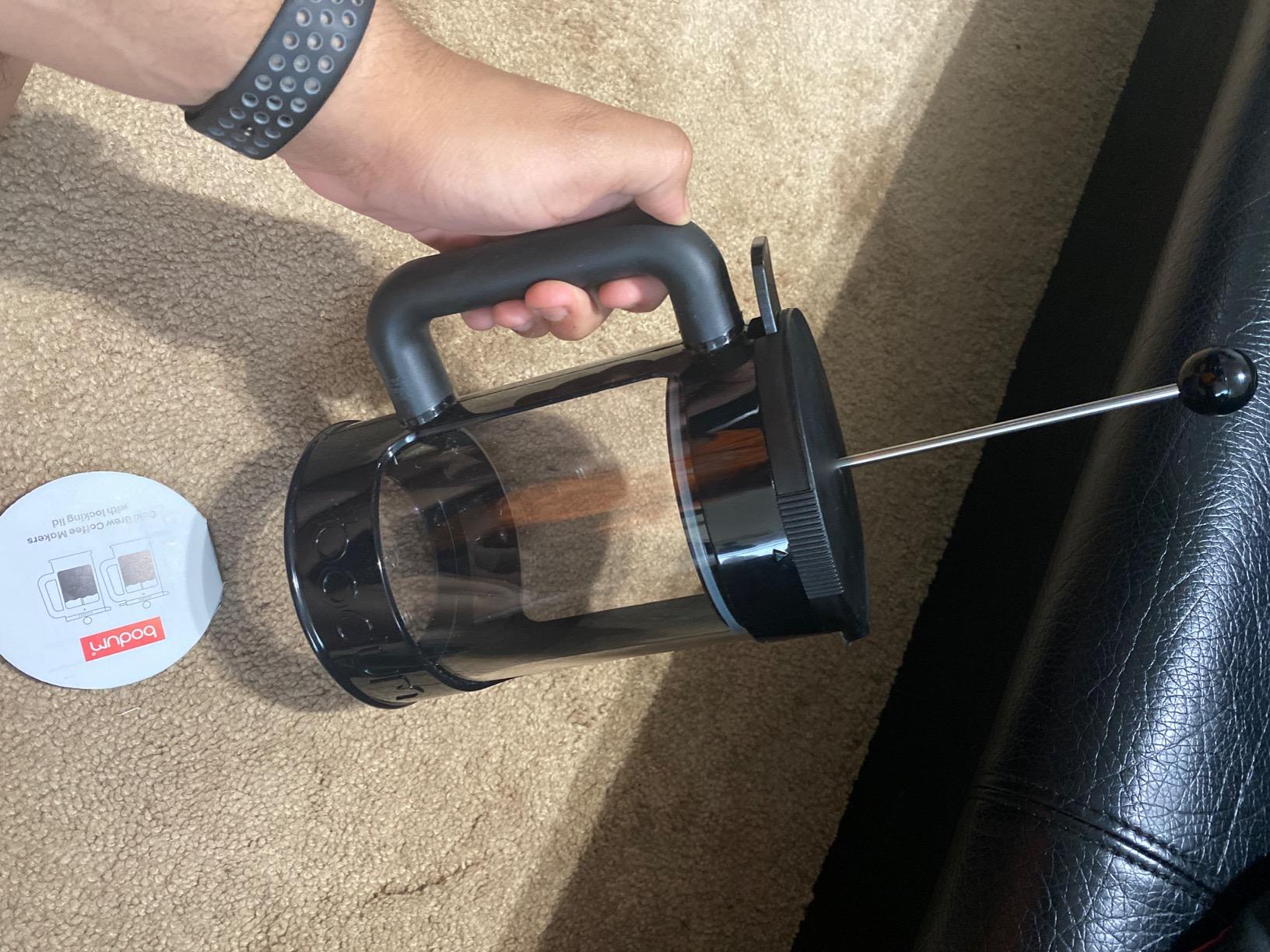 Bodum 51oz Cold Brew Coffee Maker, Black - Made in Portugal customer photo 2