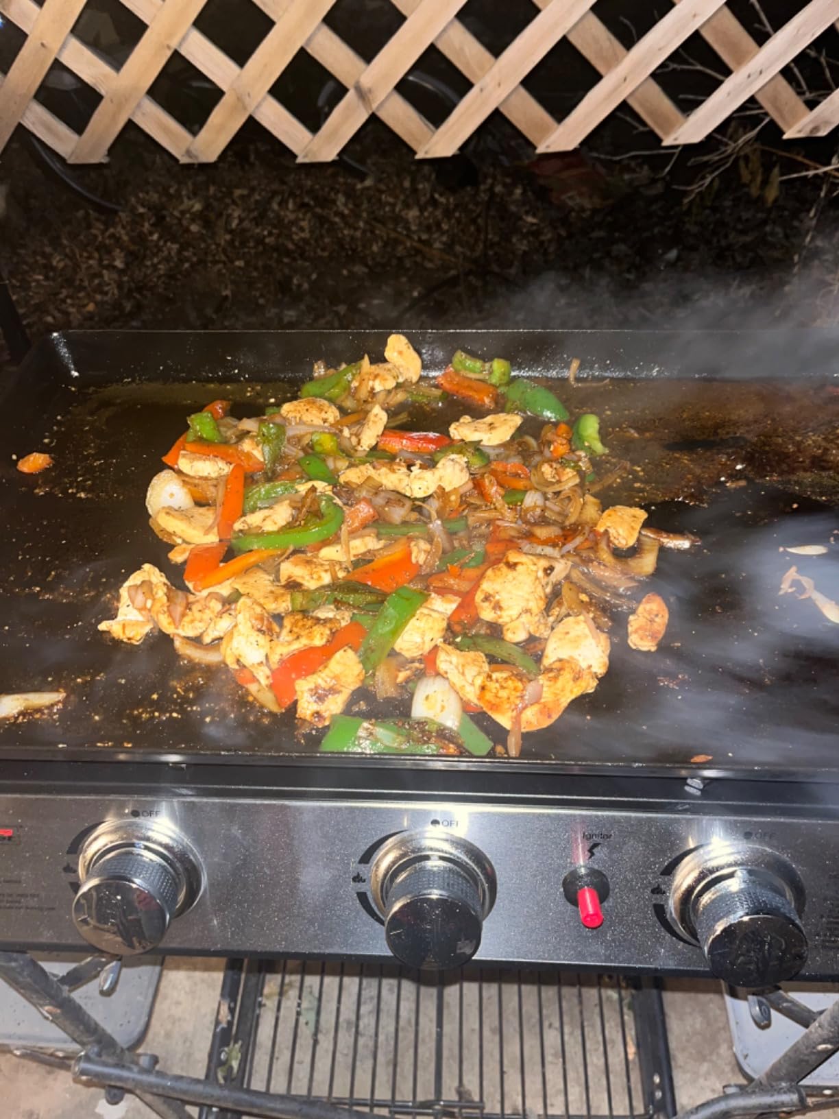 Royal Gourmet PD1301R 3-Burner Tabletop Propane Gas Griddle with Cover customer photo 2