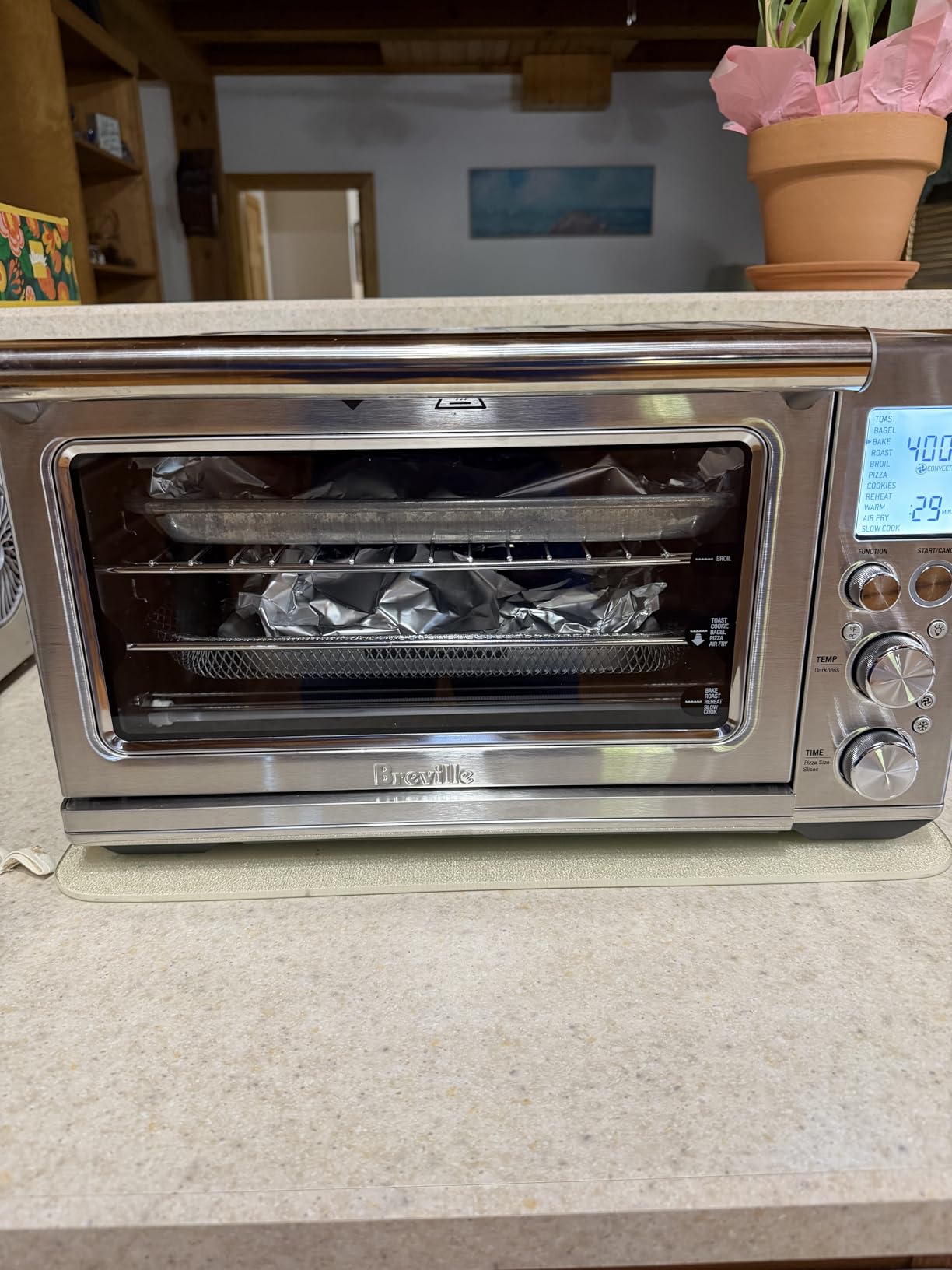 Breville BOV860BSS Smart Oven Air Fryer, Brushed Stainless Steel customer photo 1