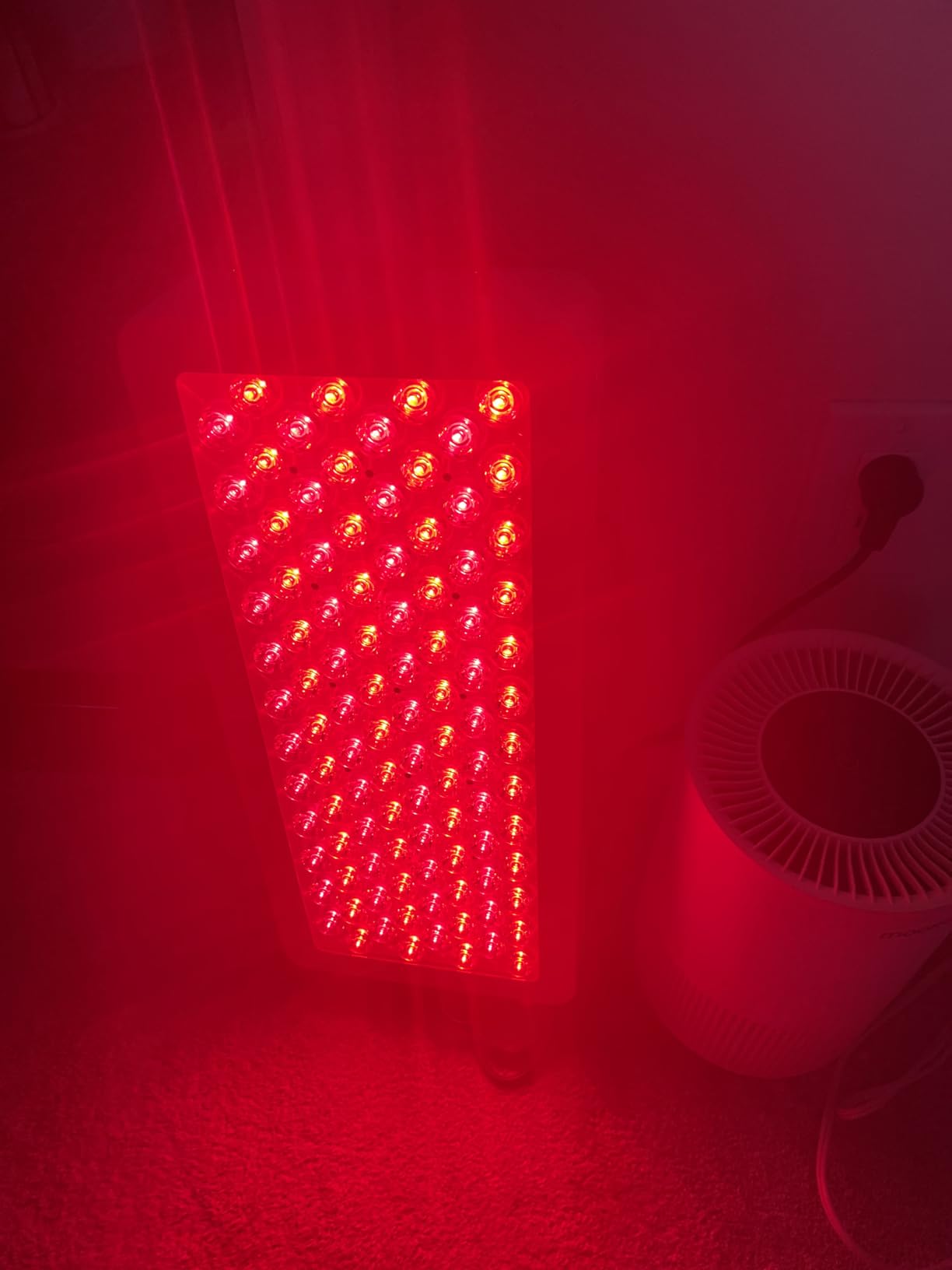 BestQool Red Light Therapy Panel, 4 Wavelengths for Body and face, 160W customer photo 1
