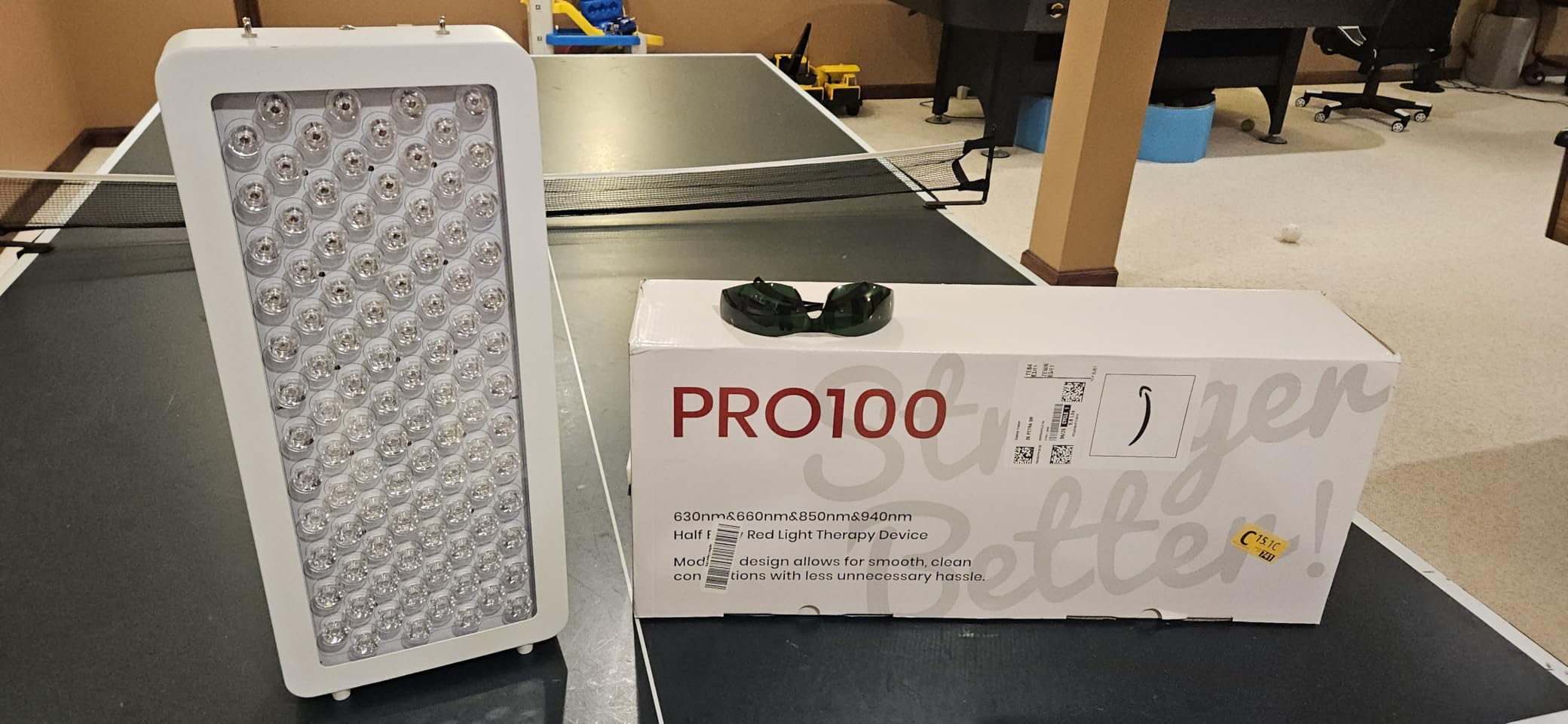 BestQool Red Light Therapy Panel, 4 Wavelengths for Body and face, 160W customer photo 2