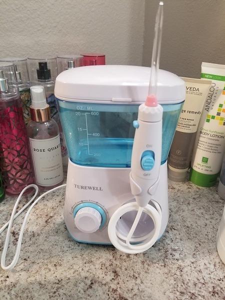 TUREWELL Water Dental Flossing Oral Irrigator for Teeth/Braces customer photo 1
