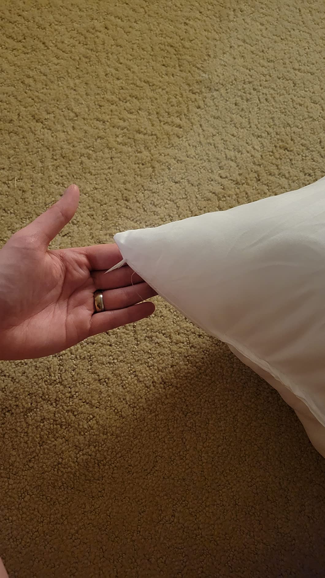 VYLEE Ergonomic Memory Foam Pillow for Side & Back Sleepers - Cooling Cervical Support Pillow for Neck & Shoulder Comfort - Breathable Washable Cover, Bed Pillow for Deep Sleep customer photo 2