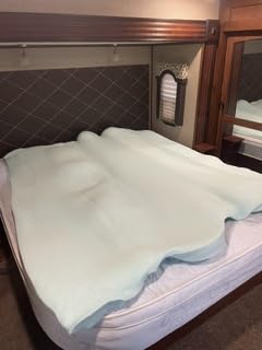Serta ThermaGel 2-Inch Gel Memory Foam Mattress Topper, King customer photo 1