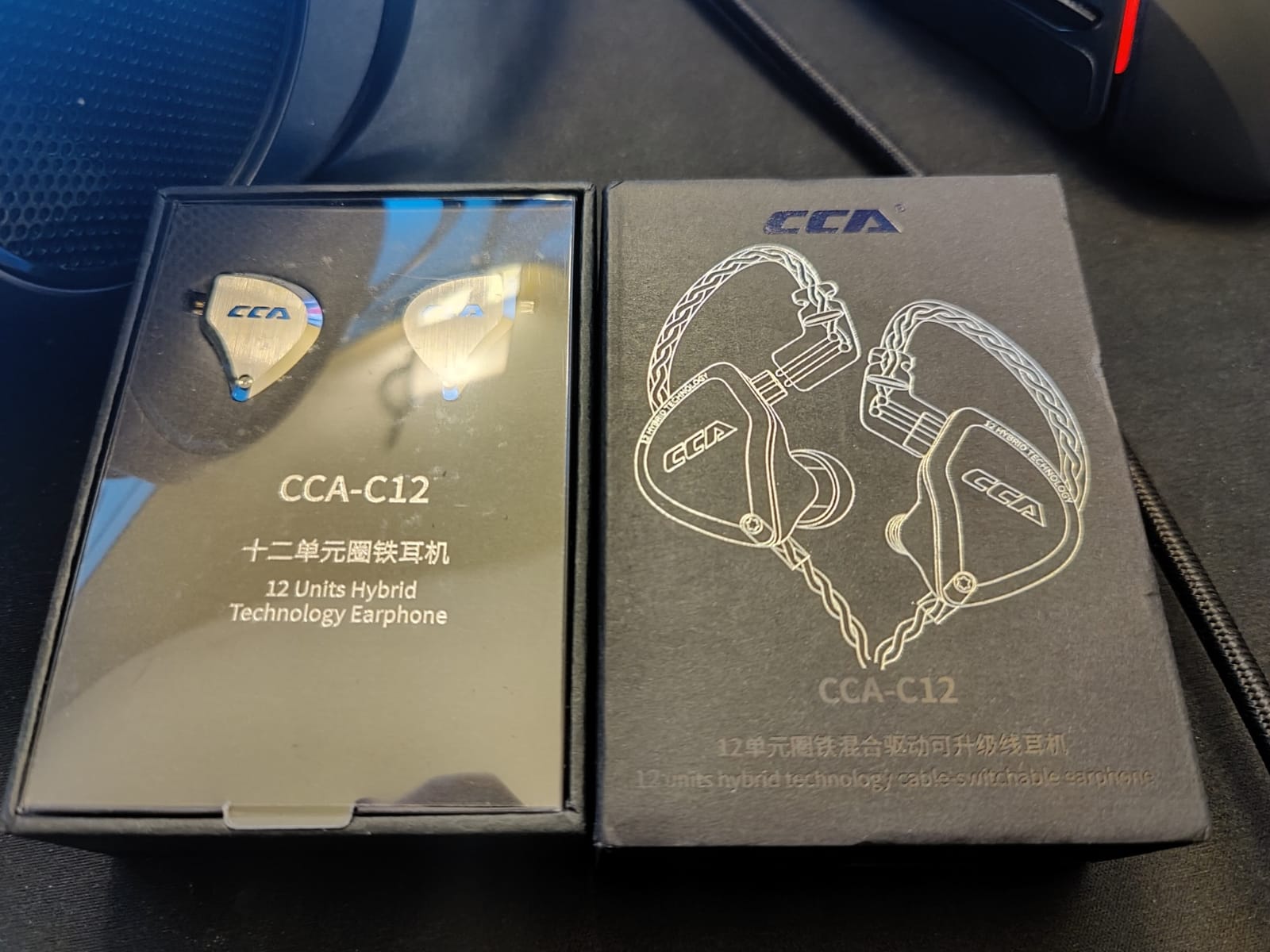 CCA C12 in Ear Monitor Headphones 5BA 1DD Hybrid HiFi IEM Earphones Noise Isolating Stereo Wired Earbuds for Musicians Audiophile Singers DJ customer photo 2