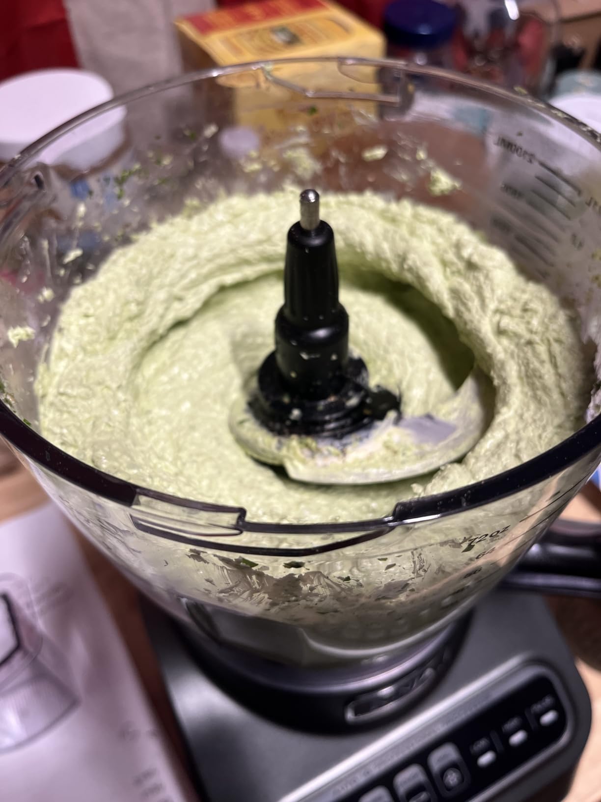 Ninja Professional Plus Food Processor, 1000PW, 9-Cup, Grey, BN601 | Auto-iQ presets chop, slice, puree & mix dough. 9-cup bowl, 3 blades, feed chute & pusher. Dishwasher-safe parts. customer photo 1