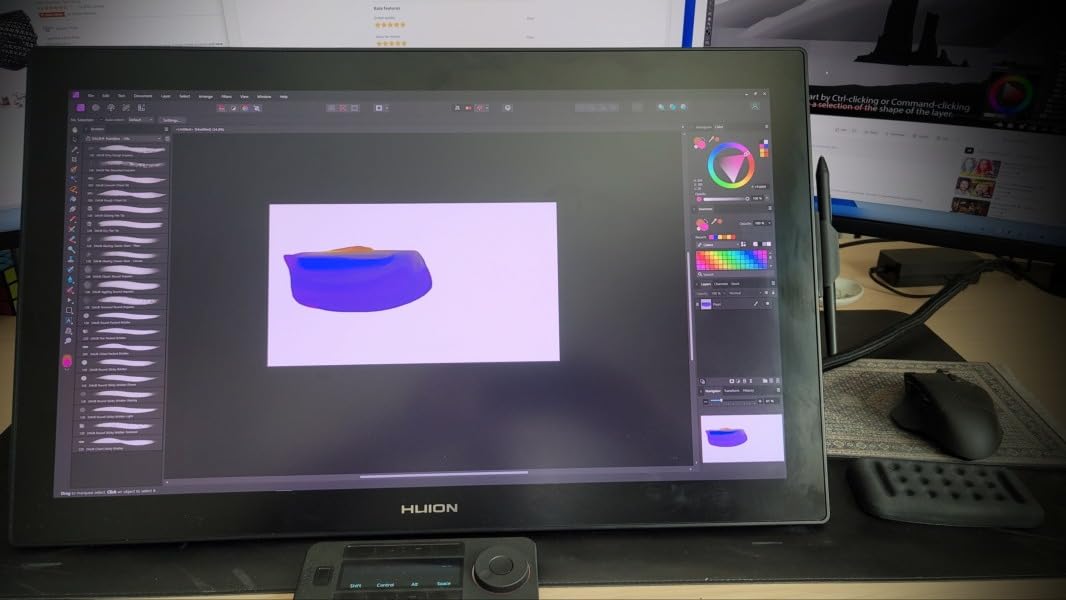 HUION KAMVAS 22 120% sRGB Drawing Tablet with Screen 21.5 inch customer photo 2