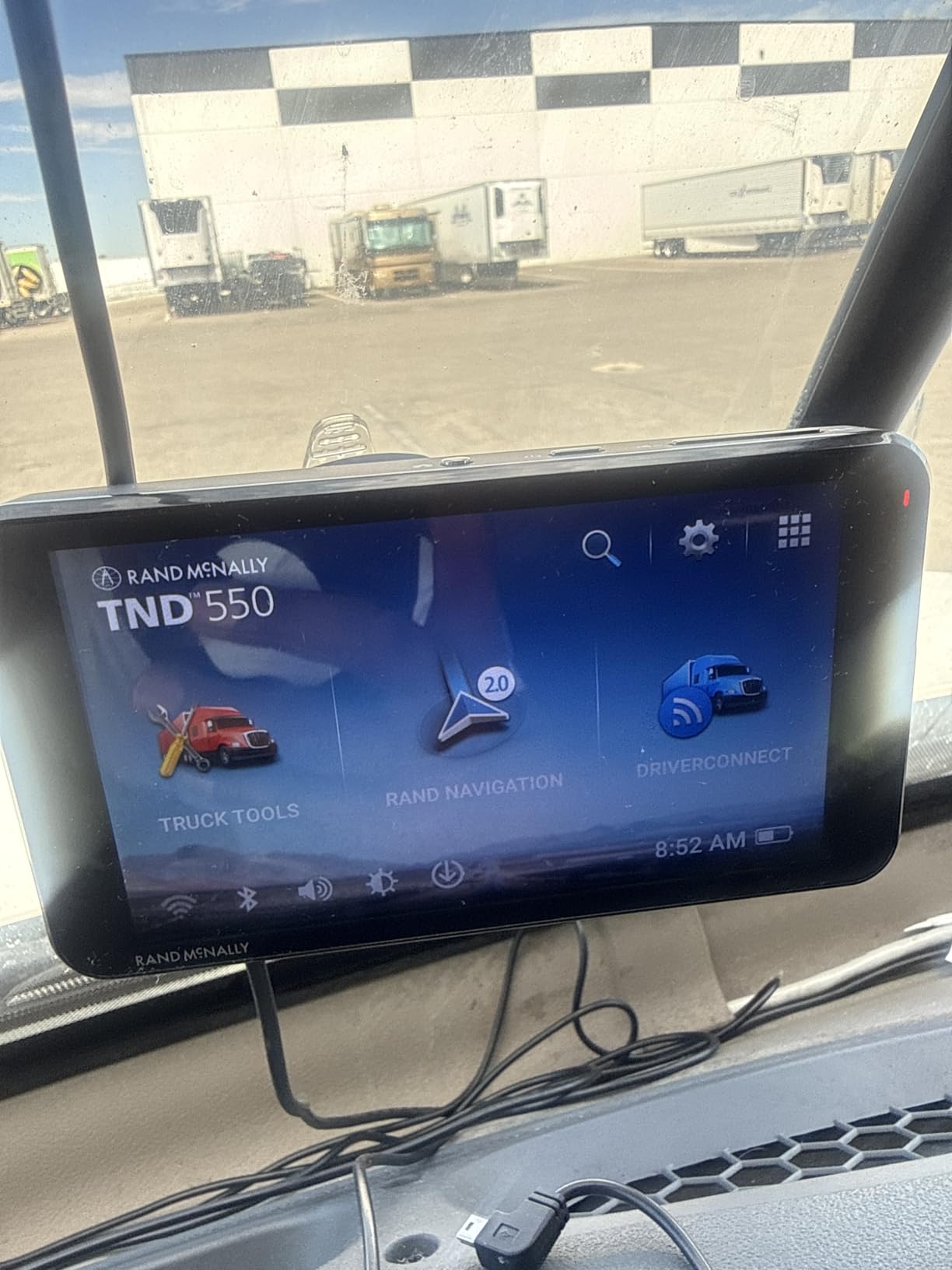 Rand McNally TND 550 5-inch GPS Truck Navigator with Industry's Best Custom Trucking Routes, Rand Navigation 2.0, Download 2025 Maps customer photo 1