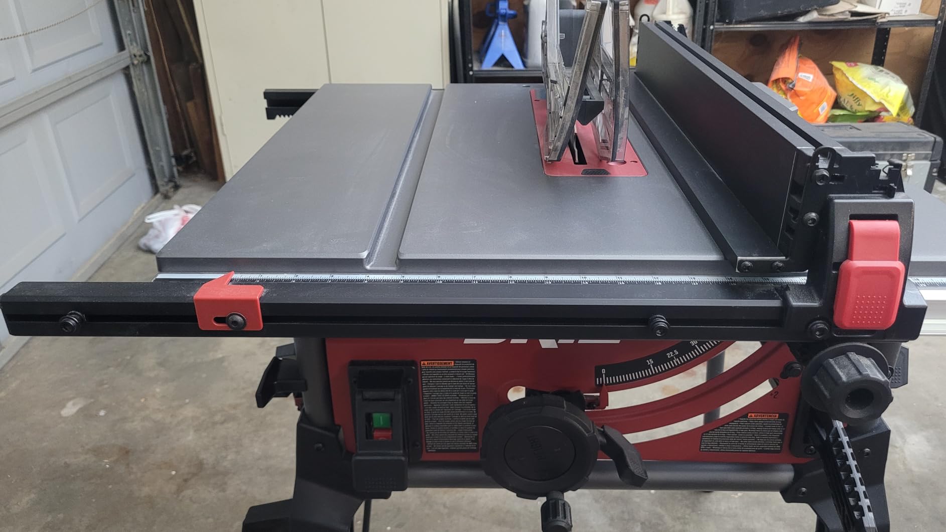 SKIL 15 Amp 10 Inch Portable Jobsite Table Saw with Folding Stand- TS6307-00 | Folding stand customer photo 2