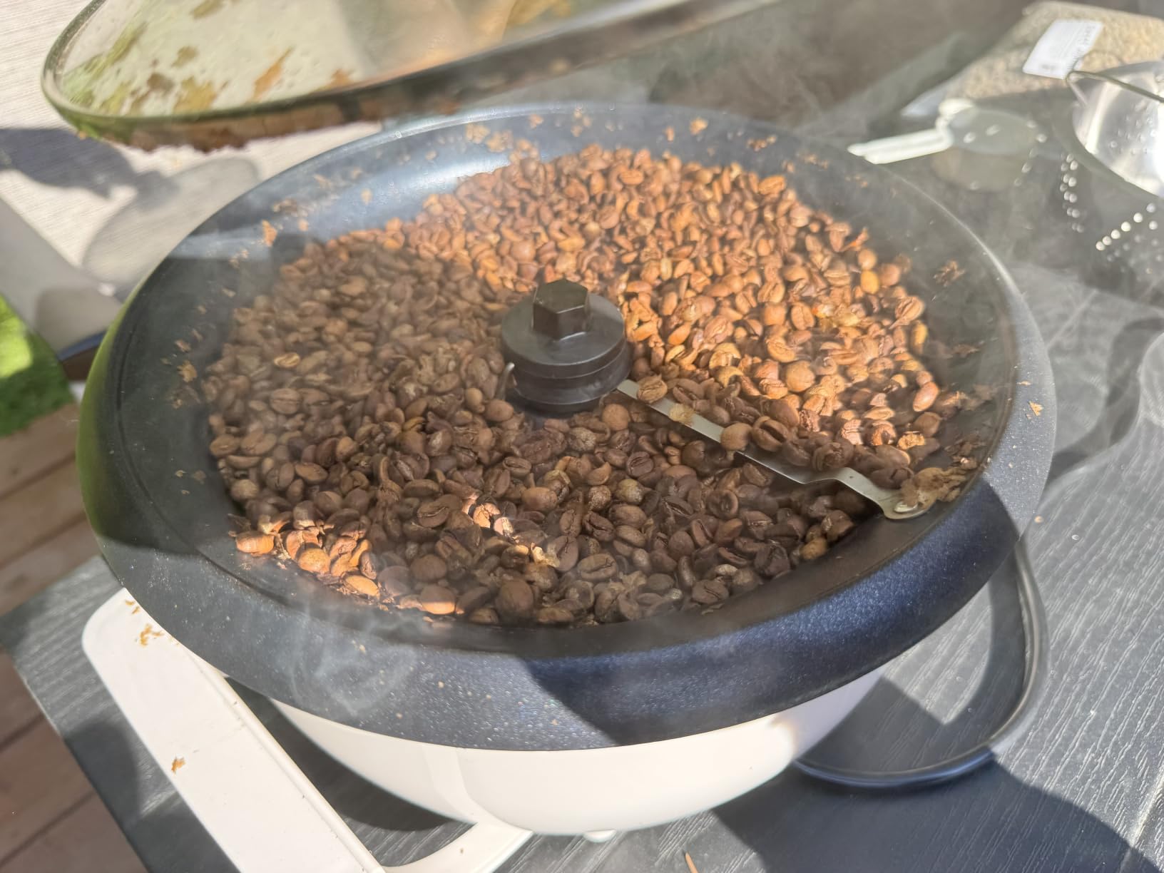 Coffee Roaster Machine for Home Use, 110V Coffee Bean Roaster with Timer customer photo 2