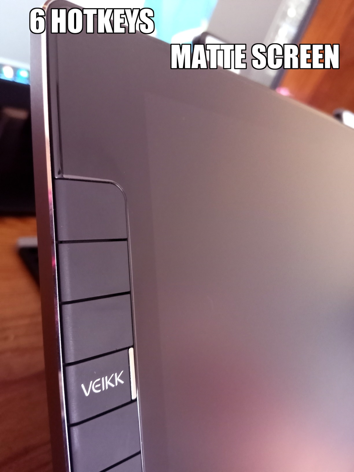 VEIKK VK1200 V2 Drawing Tablet with Screen,11.6'',16384 Pressure Sentivity | Full-Laminated & Anti-Glare Drawing Monitor. 6 Customizable Keys, with 2 Battery Free Pens, 1 Glove. Requires PC Connection customer photo 2