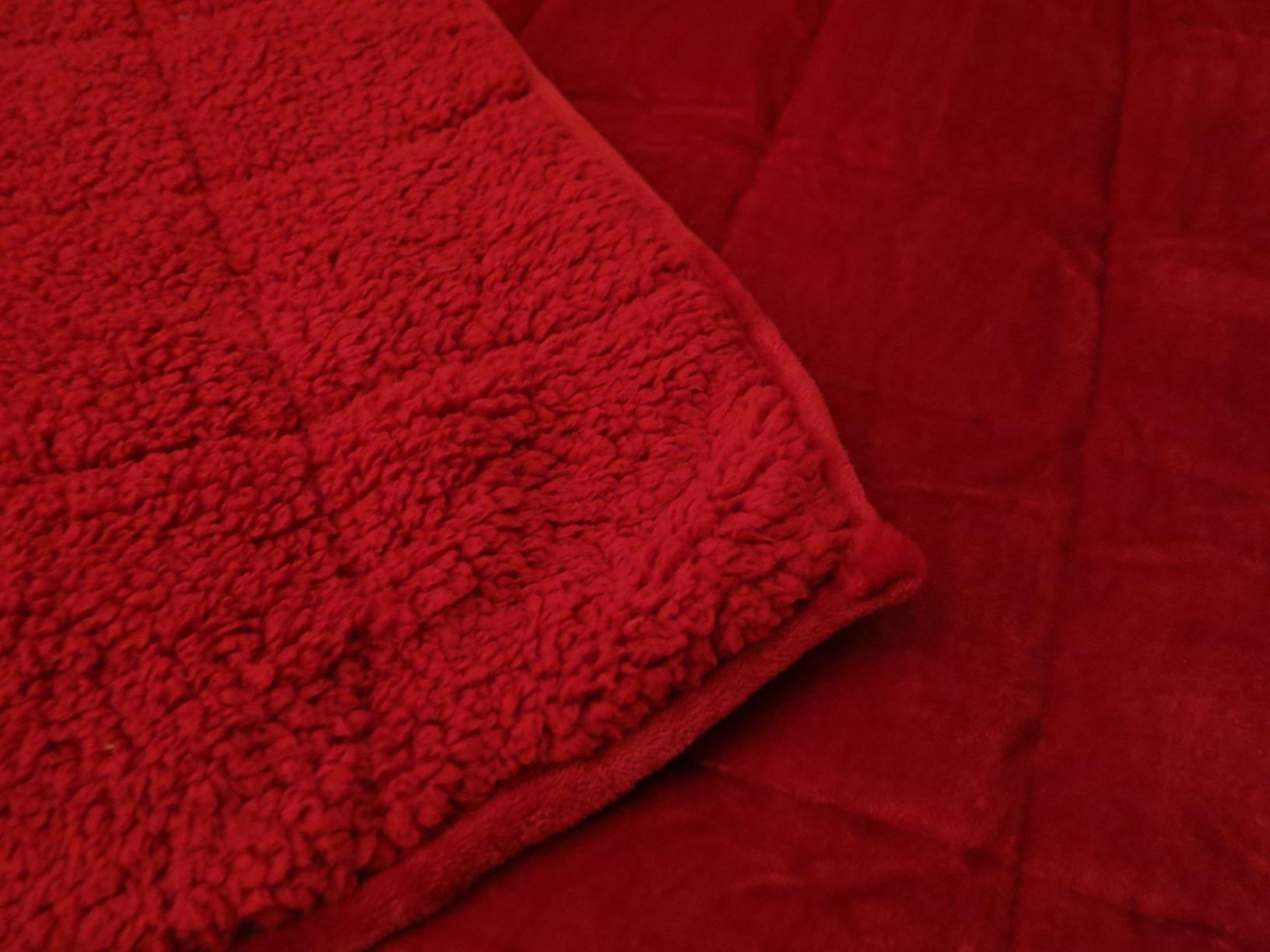 Wemore Weighted Blanket for Adult 15lbs Sherpa Fleece Queen 60
