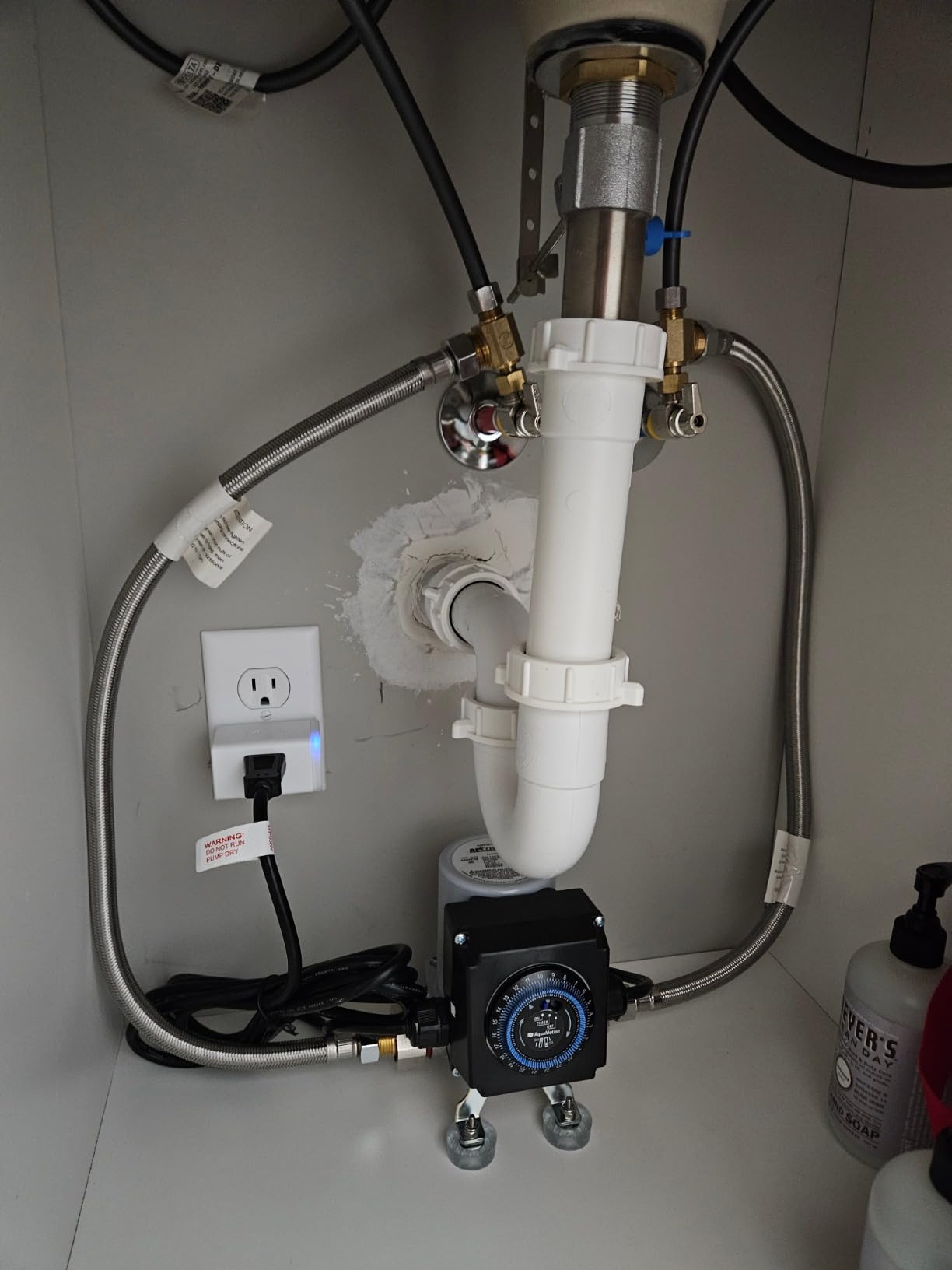 APCOM UT1 Hot Water Recirculation Pump | Under Sink | For Tank Heaters customer photo 2
