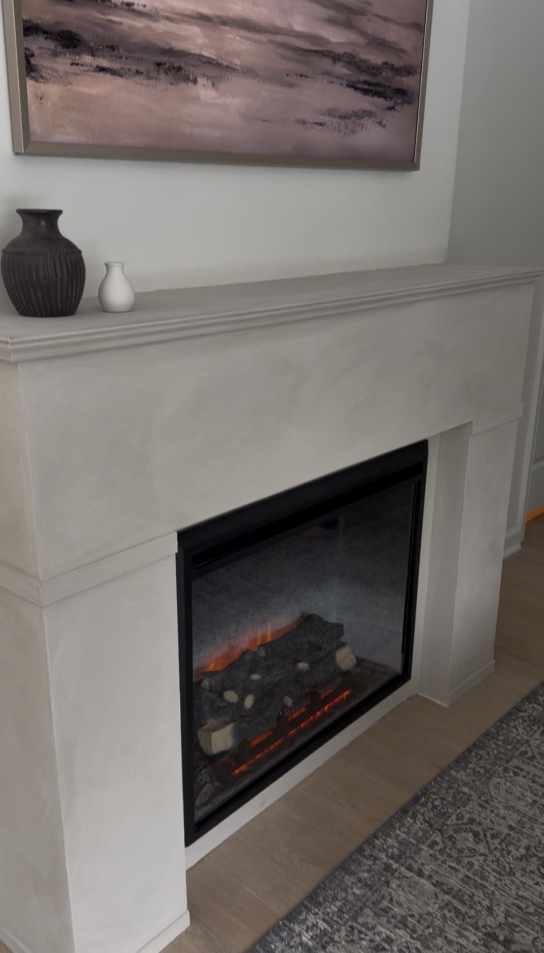 RICHFLAME Edward 33 Inches Electric Fireplace Insert customer photo 1