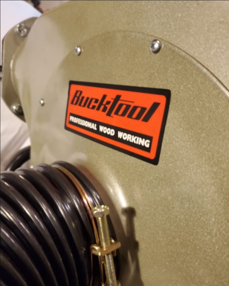 BUCKTOOL 1HP 6.5AMP Wall-mount Dust Collector with Remote Control and 2-micron Dust Filter Bag 550CFM Air Flow DC30A-1 customer photo 2