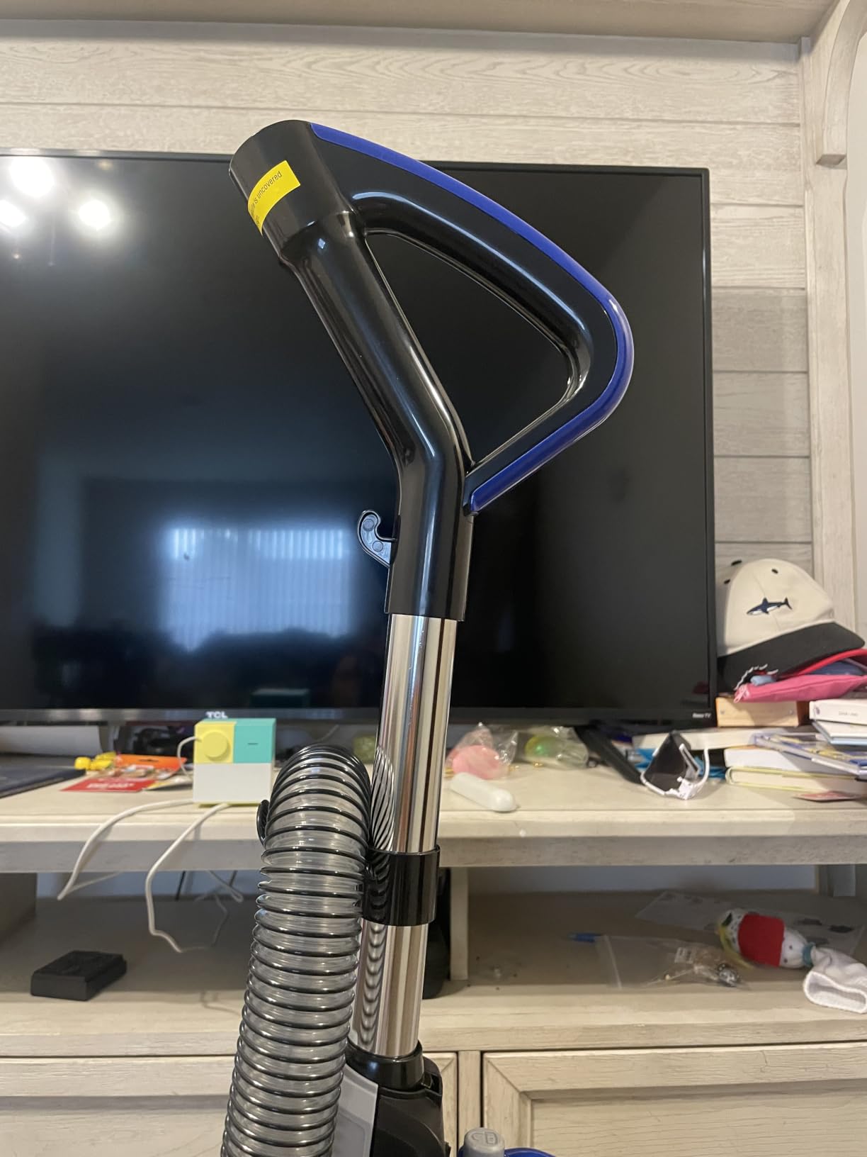 Eureka Lightweight Powerful Upright Vacuum Cleaner for Carpet and Hard Floor, PowerSpeed, New Model,Blue,black/New Model customer photo 2