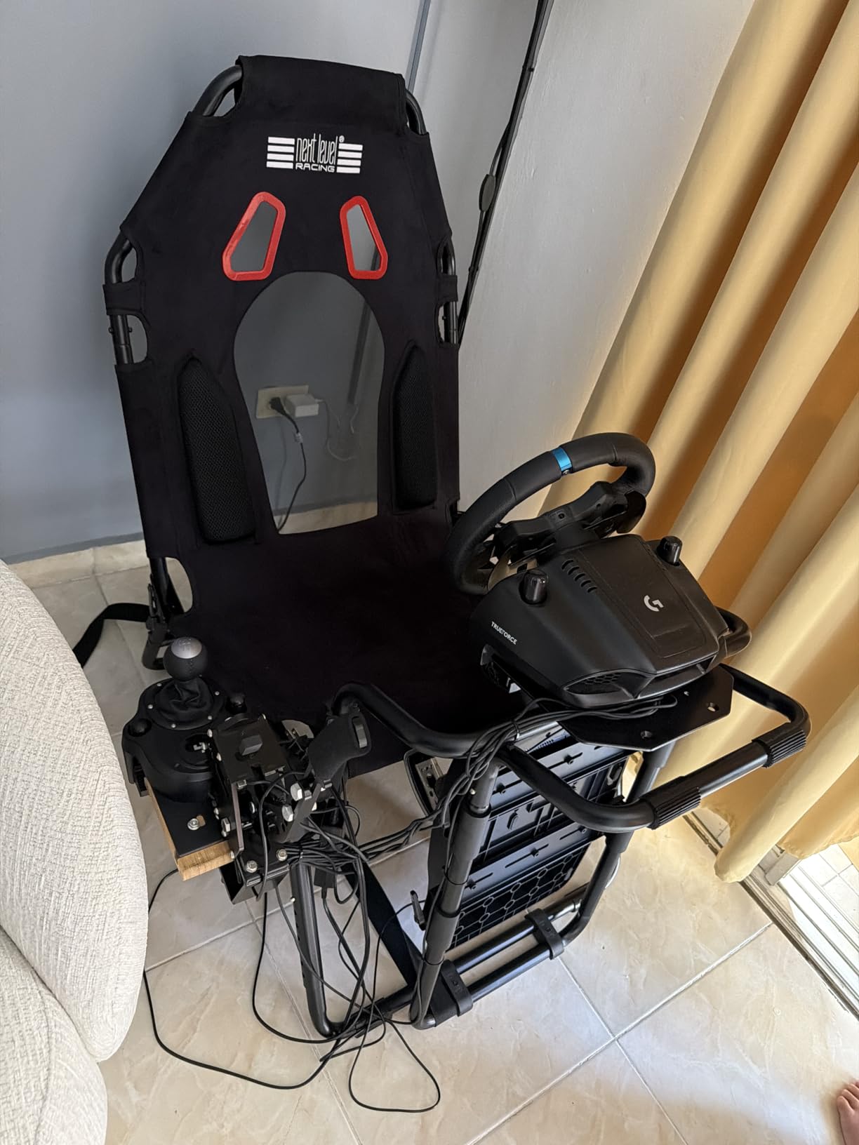 Next Level Racing GT Lite Foldable Simulator Cockpit (NLR-S021) customer photo 1