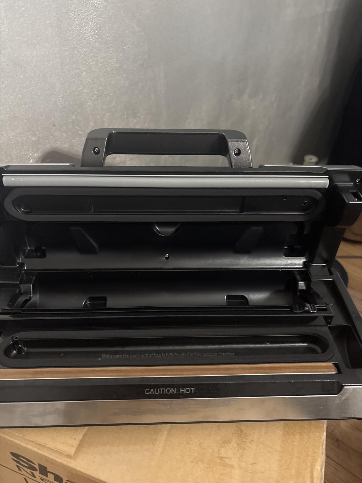 Potane Precision Vacuum Machine,Pro Food Sealer with Built-in Cutter and Bag Storage(Up to 20 Feet Length), Both Auto Manual Options,2 Modes,Includes 2 Bag Rolls 11”x16’ and 8”x16’,Compact Design customer photo 1