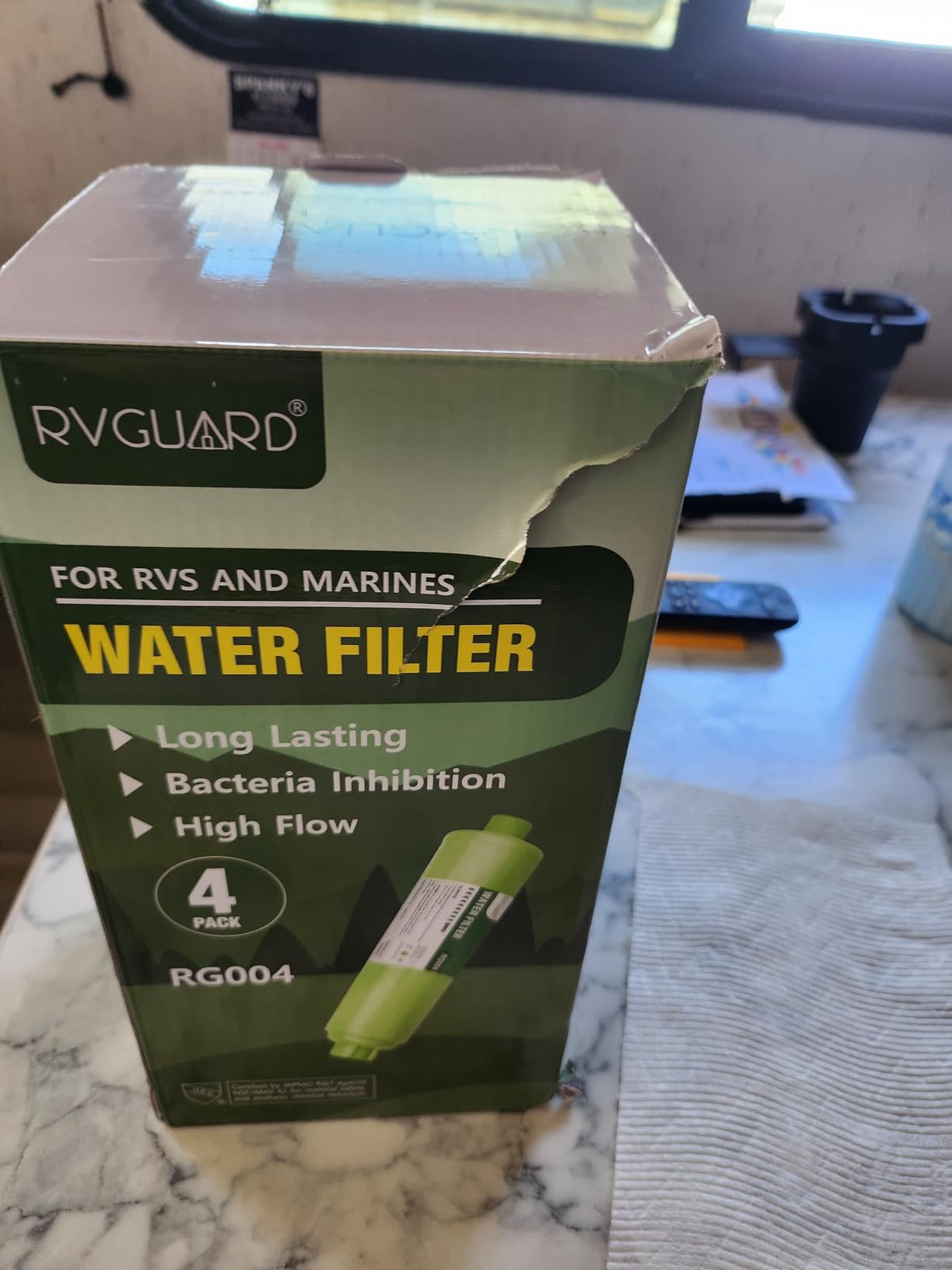 RVGUARD Inline RV Water Filter, 4 Pack customer photo 2