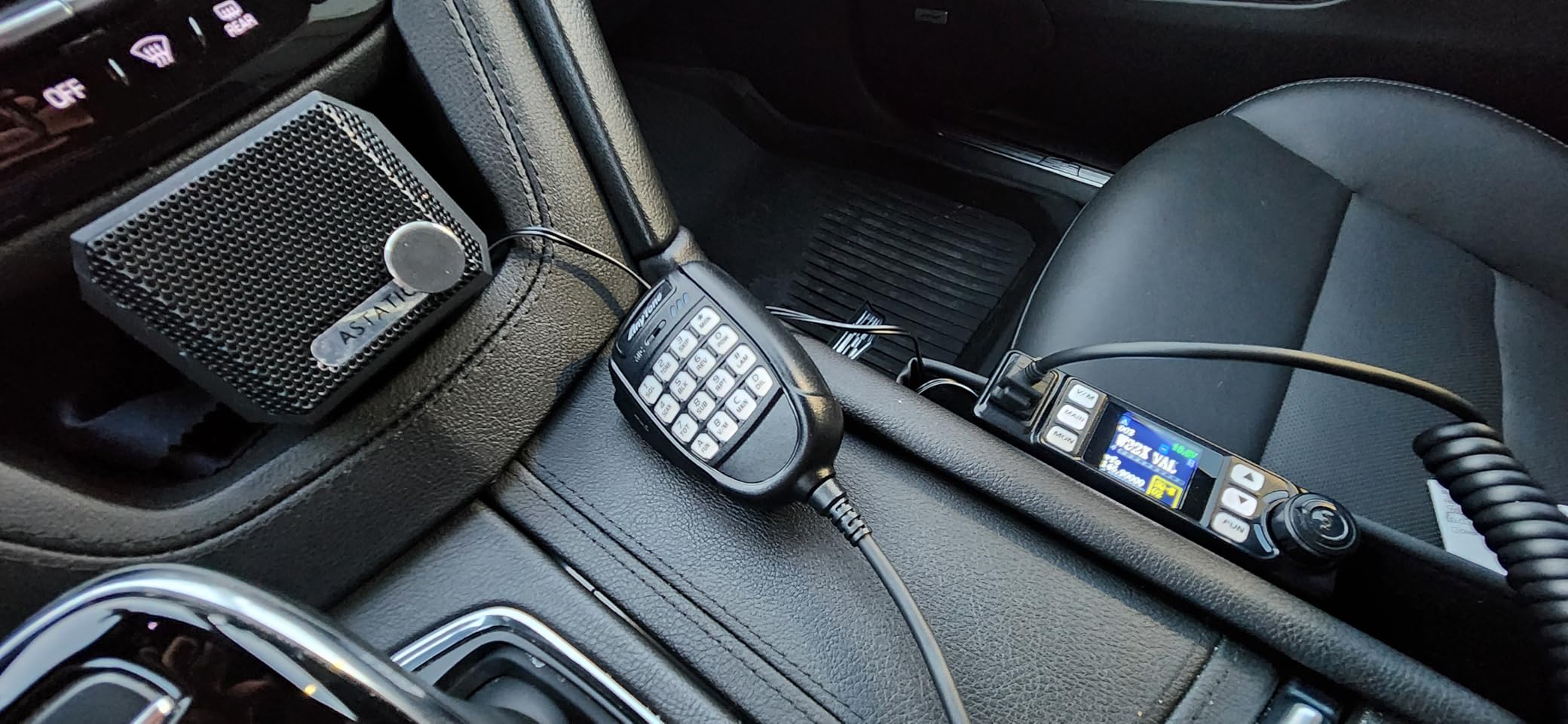 AnyTone Mini Size Dual Band Transceiver Mobile Radio VHF/UHF Two Way Radio AT-779UV for Car Vehicle Black customer photo 2