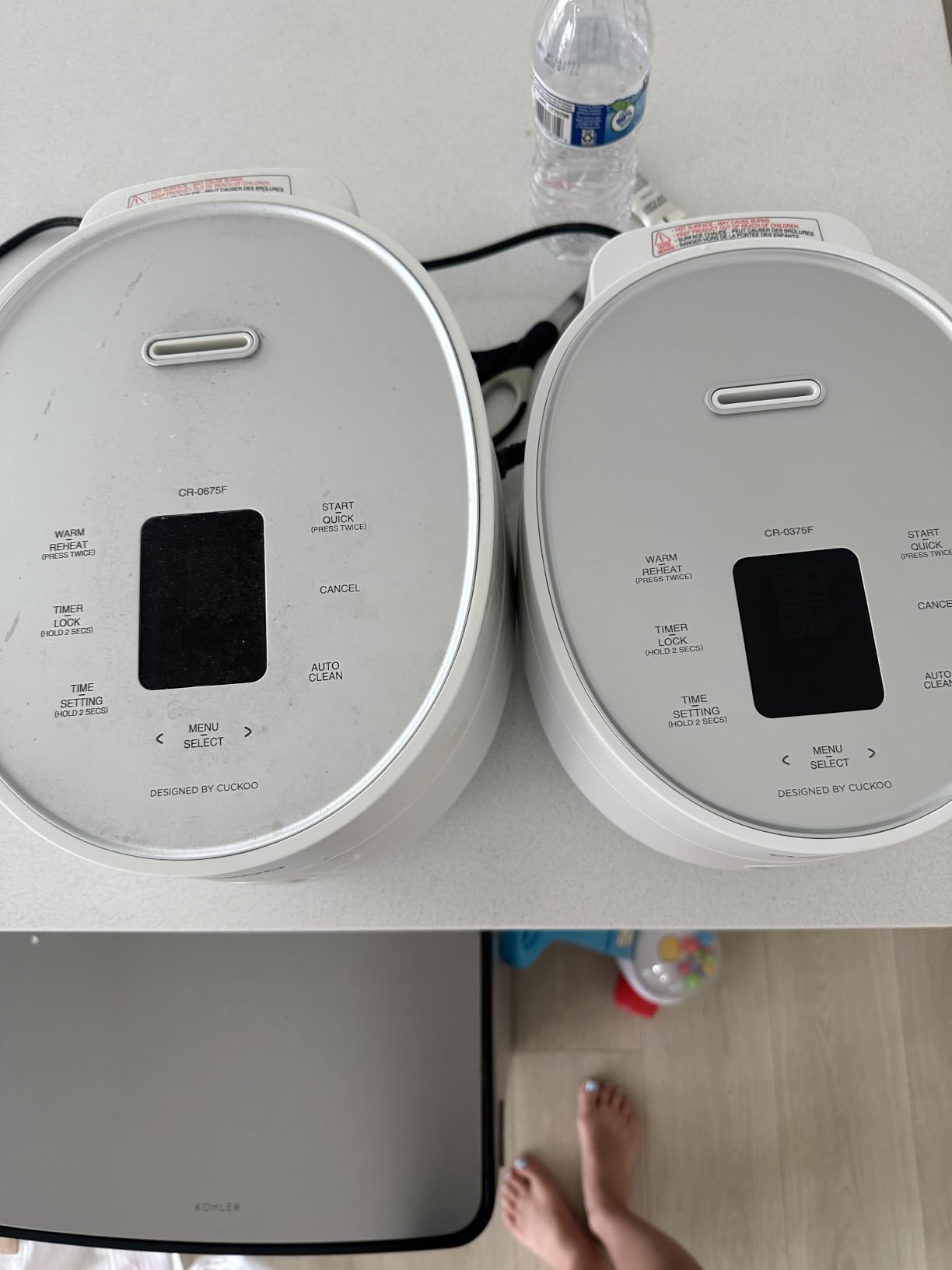 CUCKOO Micom Fuzzy Logic Rice Cooker, 12-Cup Cooked, White, CR-0675FW customer photo 2