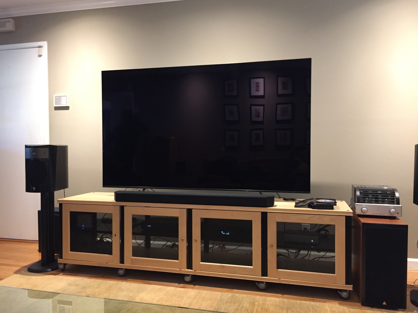 SAMSUNG HW-Q950A 11.1.4ch Soundbar with Dolby Atmos/DTS:X Alexa Built in(2021), Black customer photo 1