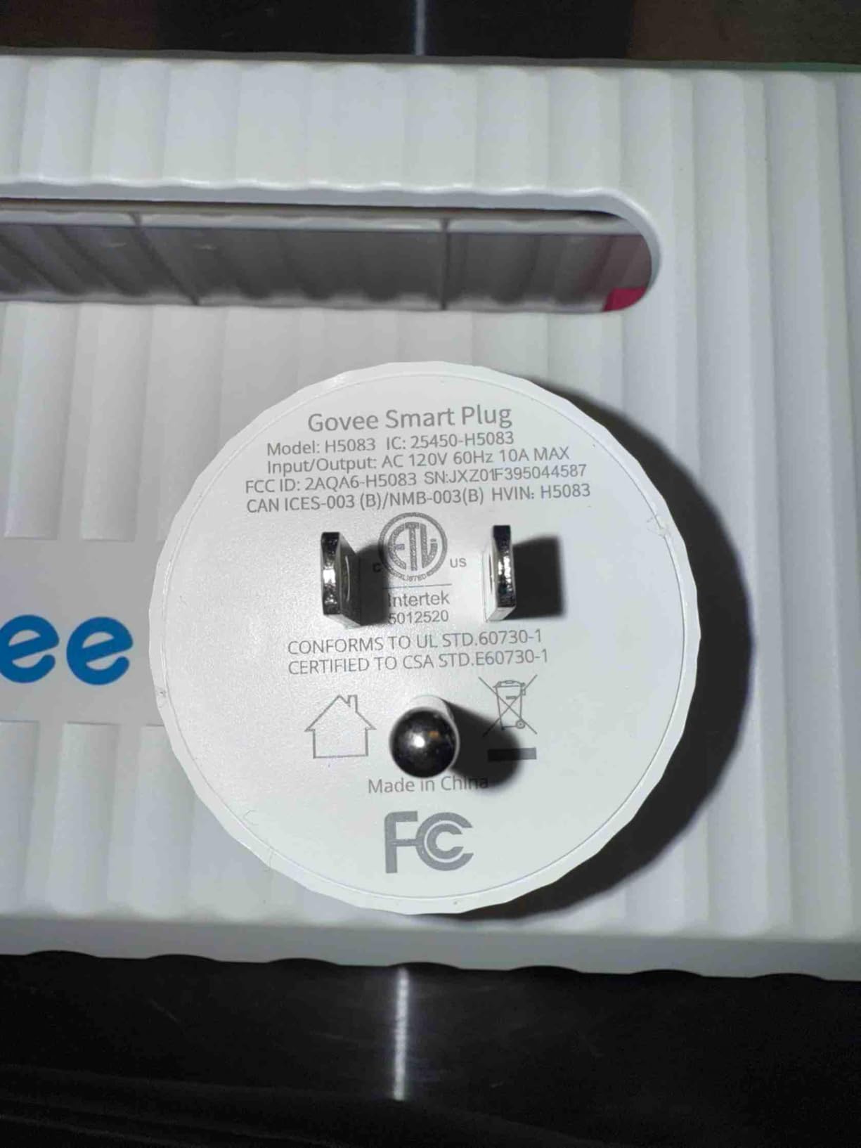Govee Smart Plug, WiFi Outlet Compatible with Alexa & Google Assts, 1 pcs customer photo 1