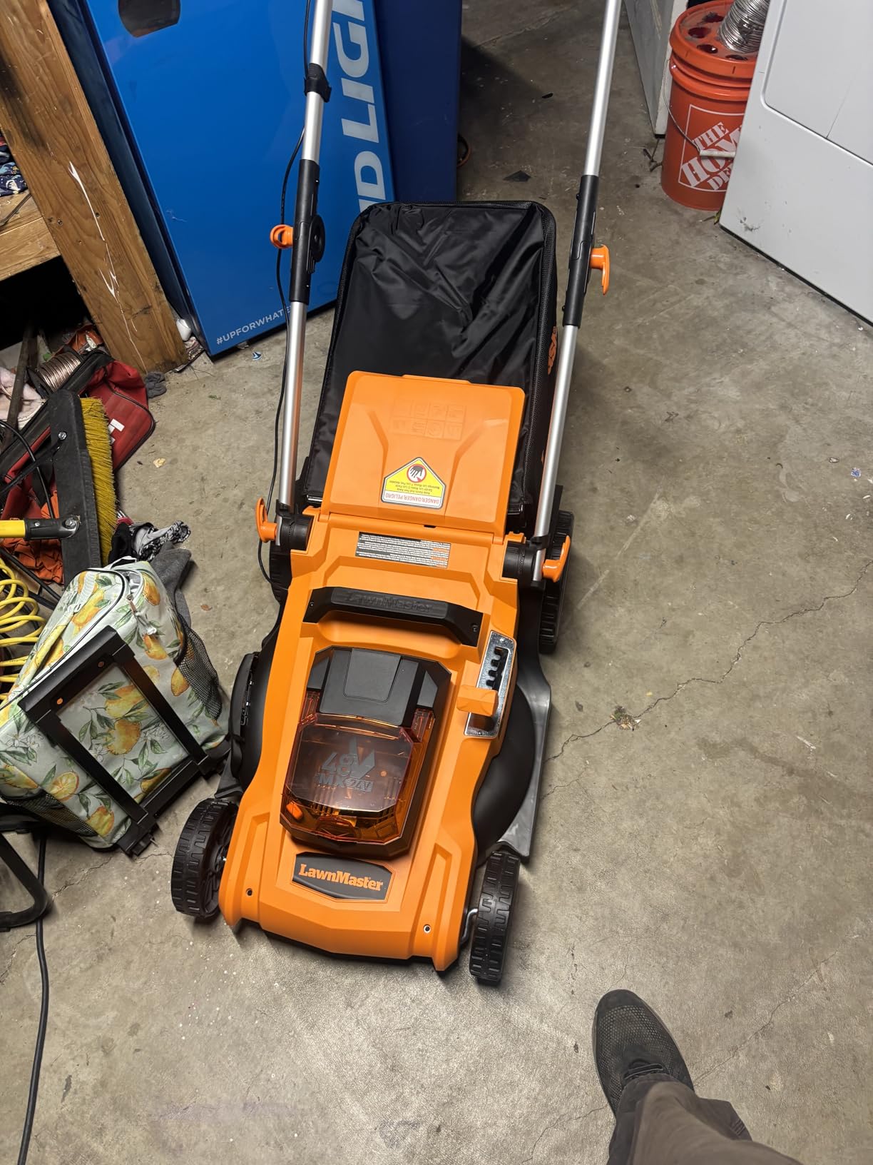 LawnMaster MEB1114K Electric Corded Lawn Mower 15-Inch 11AMP customer photo 1
