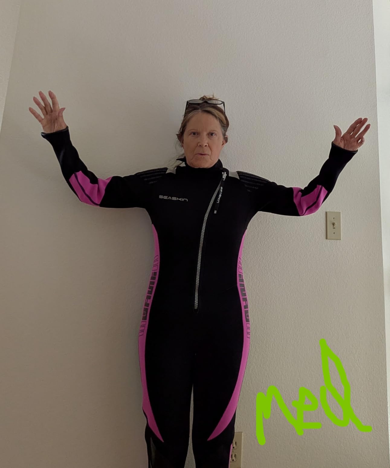 Seaskin Wetsuits for Men Women 3mm Front Zip Full Wetsuit customer photo 1