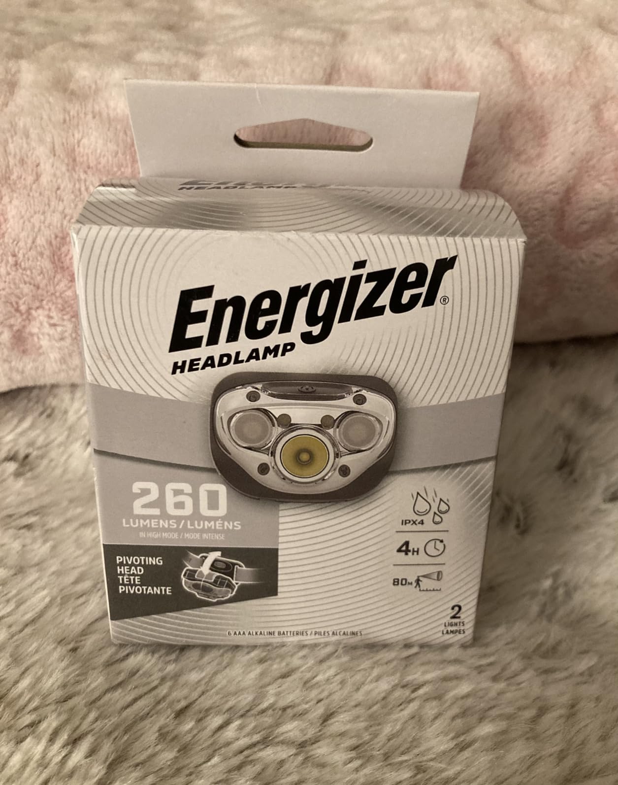 Energizer LED Headlamp PRO (2-Pack), IPX4 Water Resistant Head Light customer photo 1
