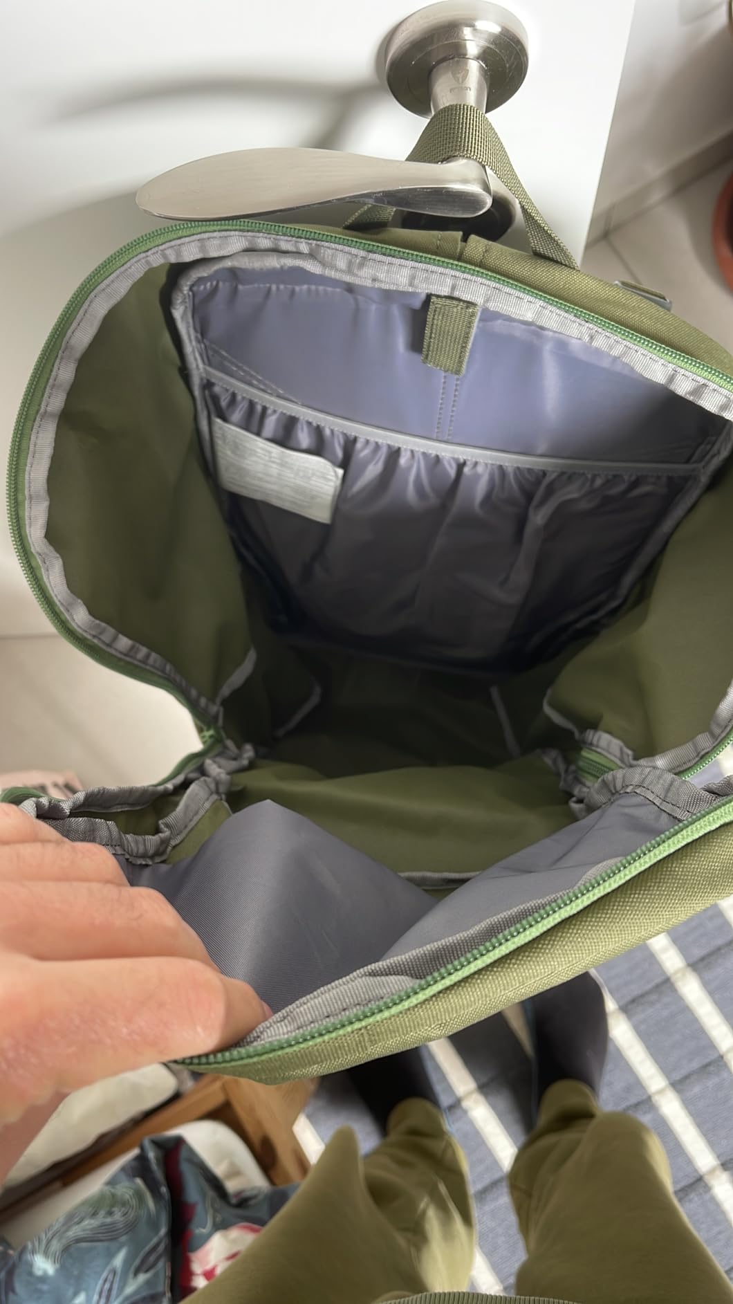 Kelty Asher Backpack, Daypack to Multi-Day Backpacking Capacity, Hiking, Lightweight Travel Pack, Internal Frame (55L Winter Moss) customer photo 2