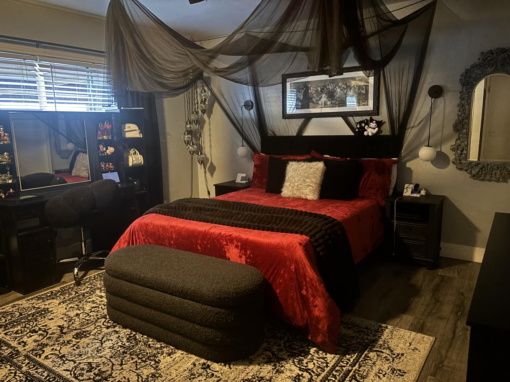 PHF Luxury Velvet Duvet Cover Set Queen Size, 3pcs 90