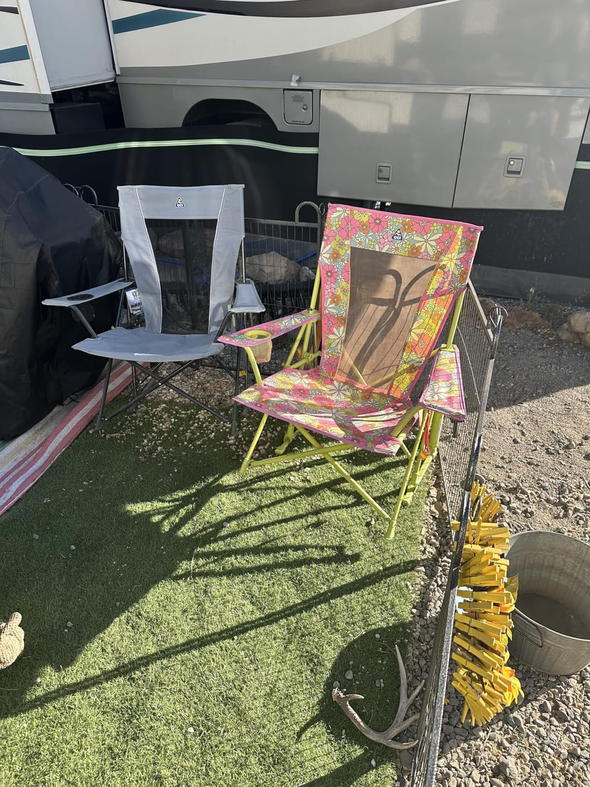 GCI Outdoor Comfort Pro Rocker Camping Chair - Indigo Blue customer photo 1