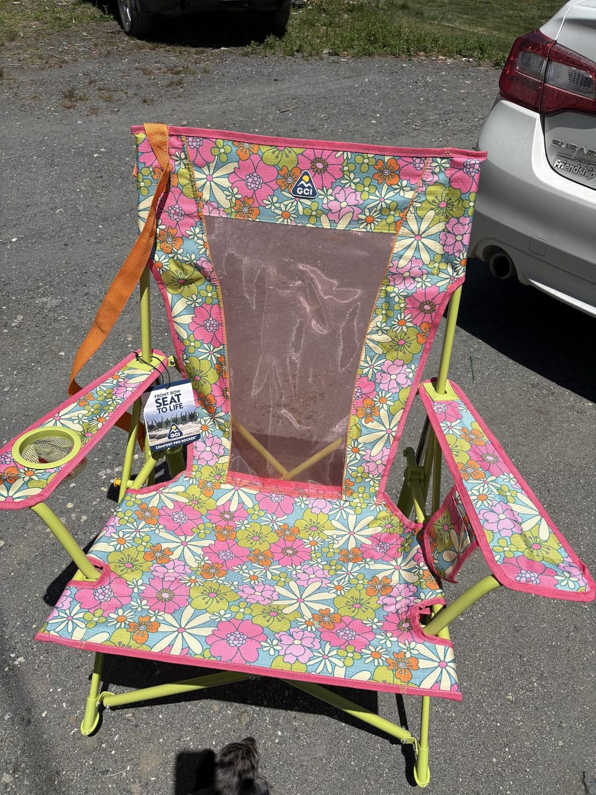 GCI Outdoor Comfort Pro Rocker Camping Chair - Indigo Blue customer photo 2