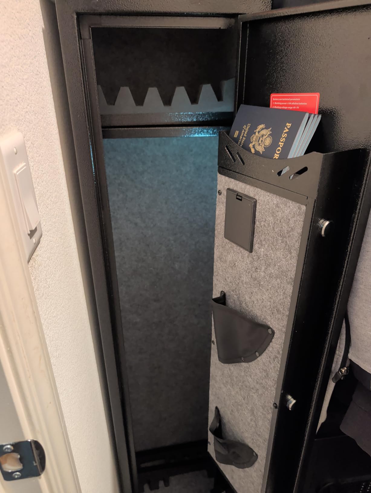 Kaer 4-5 Biometric Gun Safe for Rifles and Pistols,Long Rifle Safe for Home customer photo 1