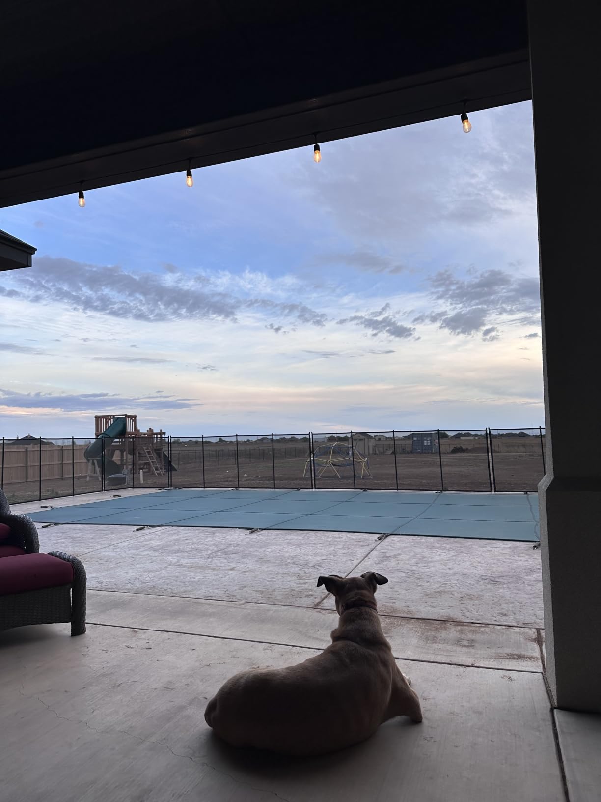 VINGLI Pool Fence 4Ft x108Ft, Swimming Safety Fencing for Inground Pools customer photo 2