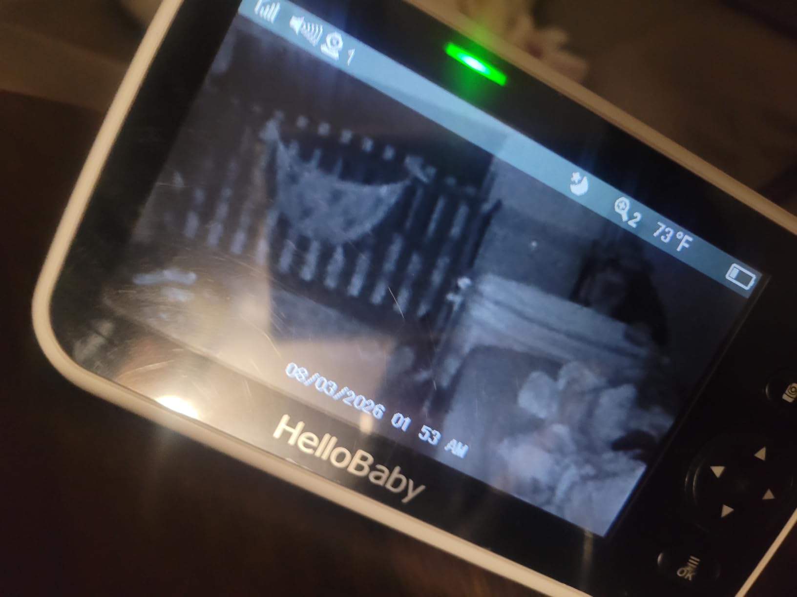 HelloBaby No WiFi Baby Monitor Camera and Audio HB6550, 5