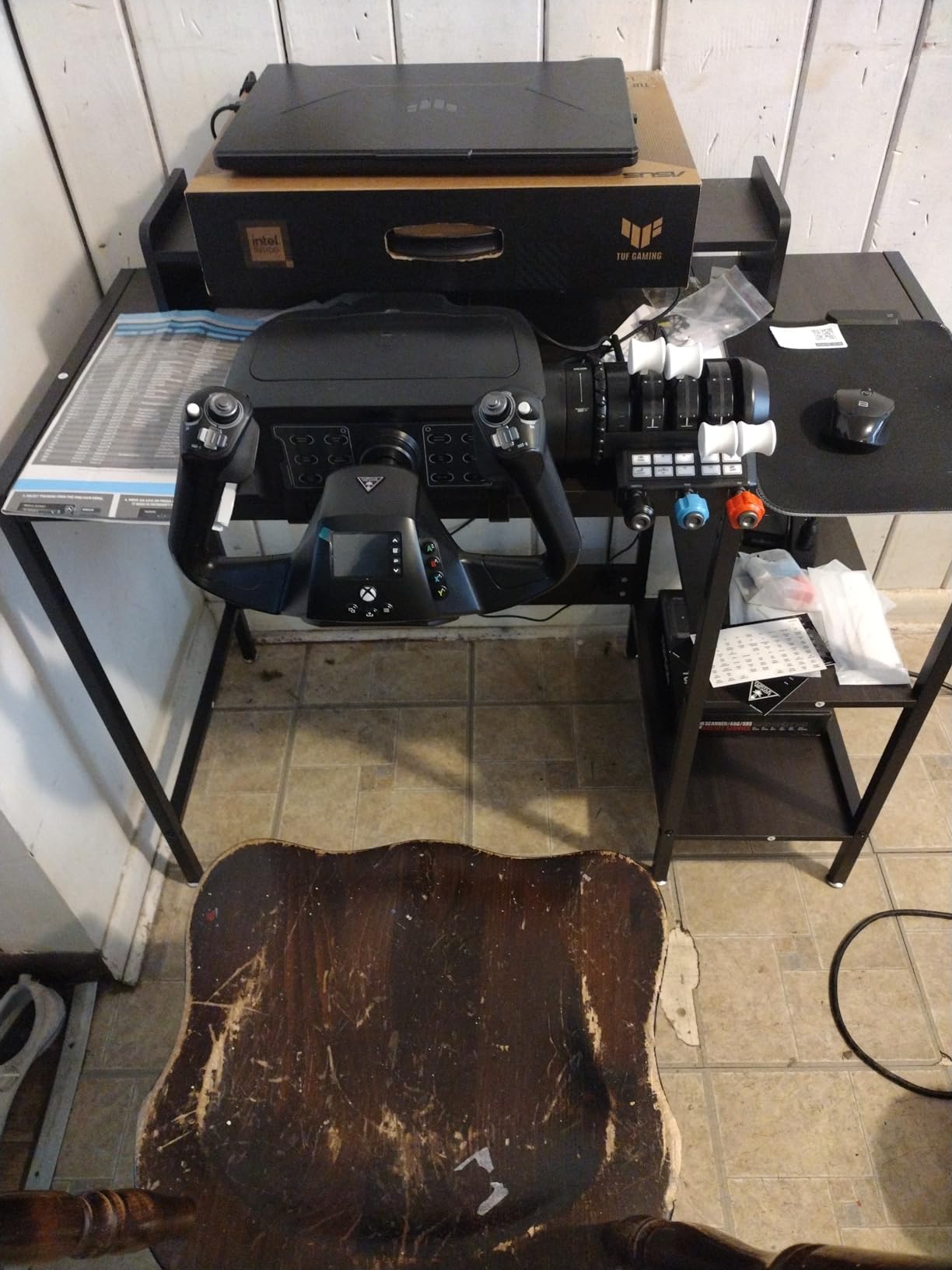 Turtle Beach VelocityOne Flight Universal Control System - Xbox Series X & Xbox Series S, Xbox One & Windows 10 & 11 PCs with Yoke Handle, Throttle Quadrant, Trim Wheel & Rudder Controls customer photo 1