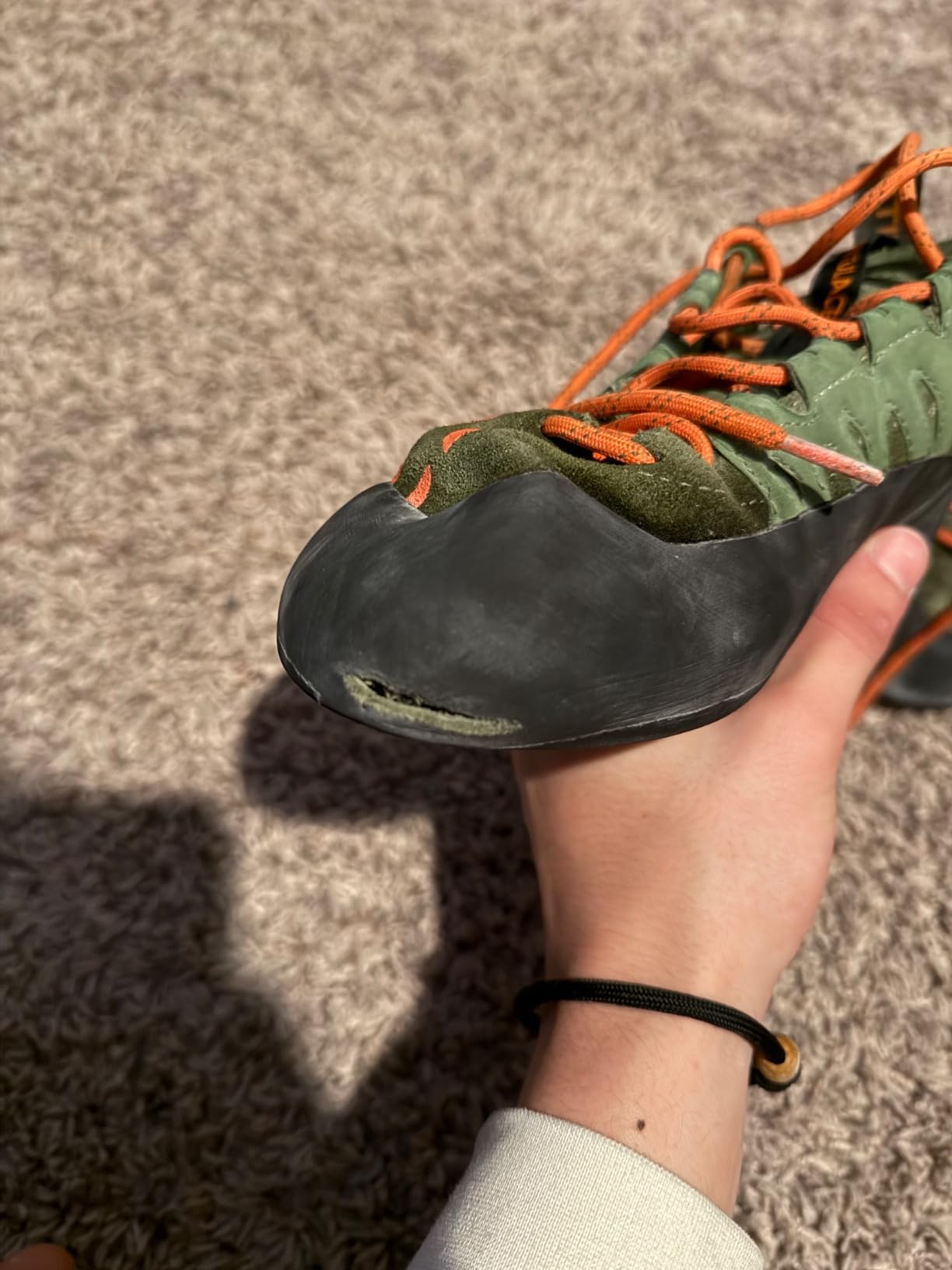 La Sportiva Mens Tarantulace Rock Climbing Shoe | Introductory Indoor/Outdoor Shoe, Premium Comfort, Higher Volume, Easy On/Off, Lace-Up Closure customer photo 2