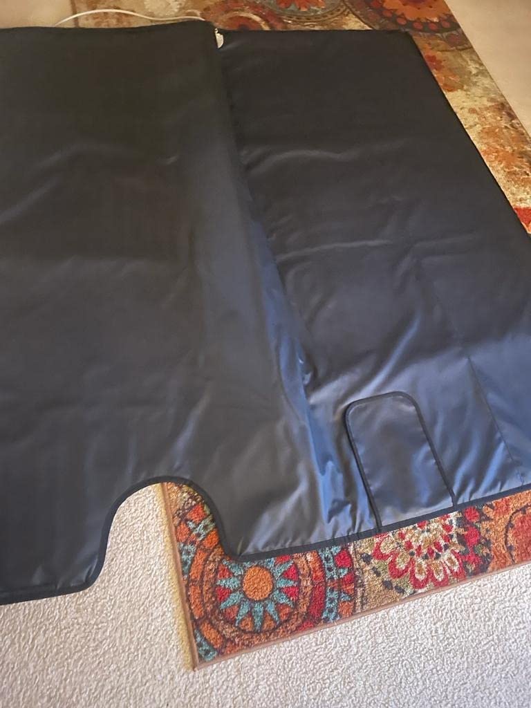 HigherDOSE Infrared Sauna Blanket with Low EMF for Personal Sauna at Home | Supports Full Body Detox, Muscle Recovery & Glowing Skin, Low EMF, 9 Temp Levels, Portable Home Sauna Spa Experience customer photo 2