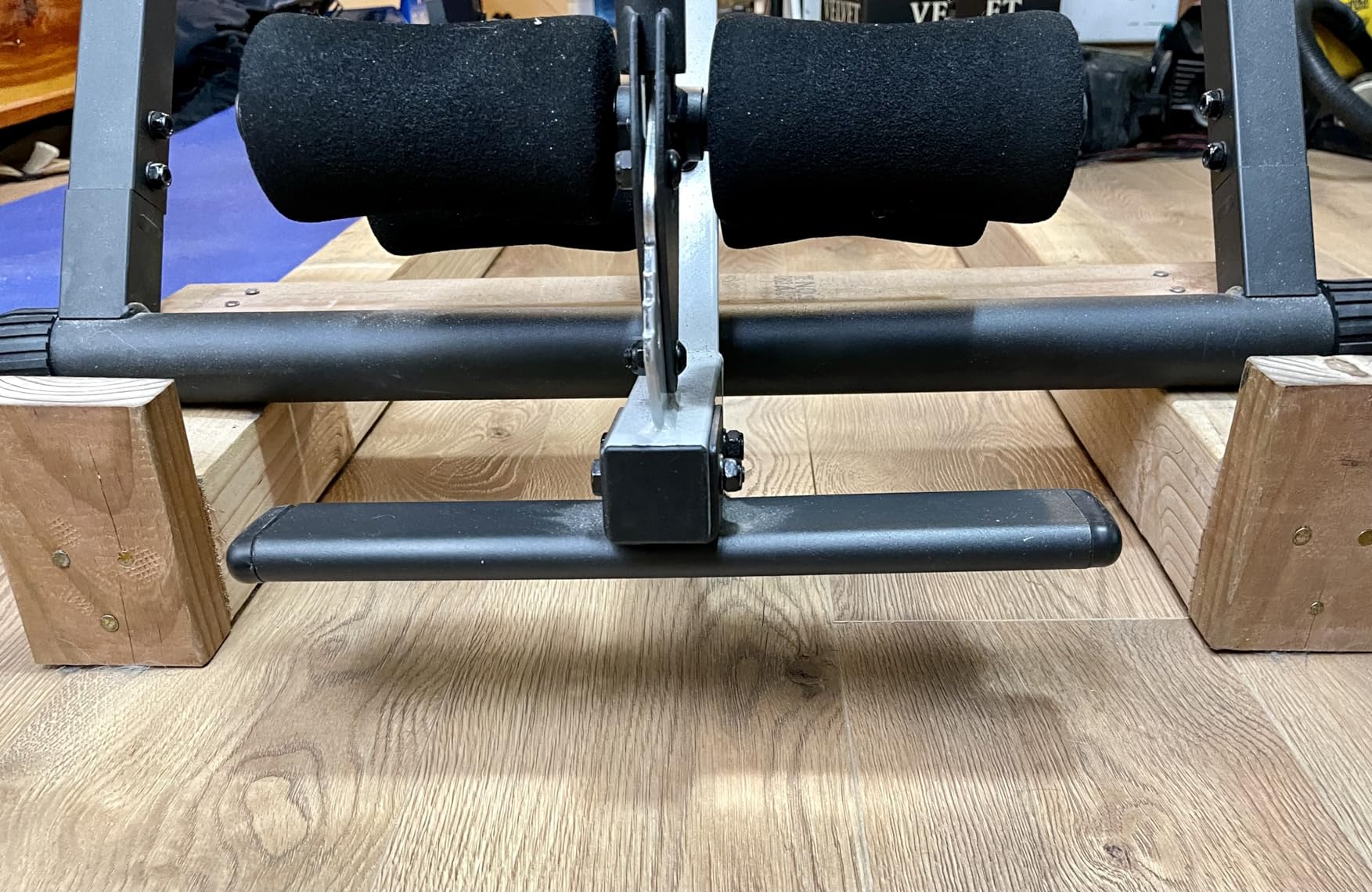 Teclor Inversion Table for Back Pain Relief, 350 lbs Capacity Strength Training Inversion Equipment, Decompression Table for Pain Therapy Training with Safe Belt & Comfortable Ankle Holders customer photo 1