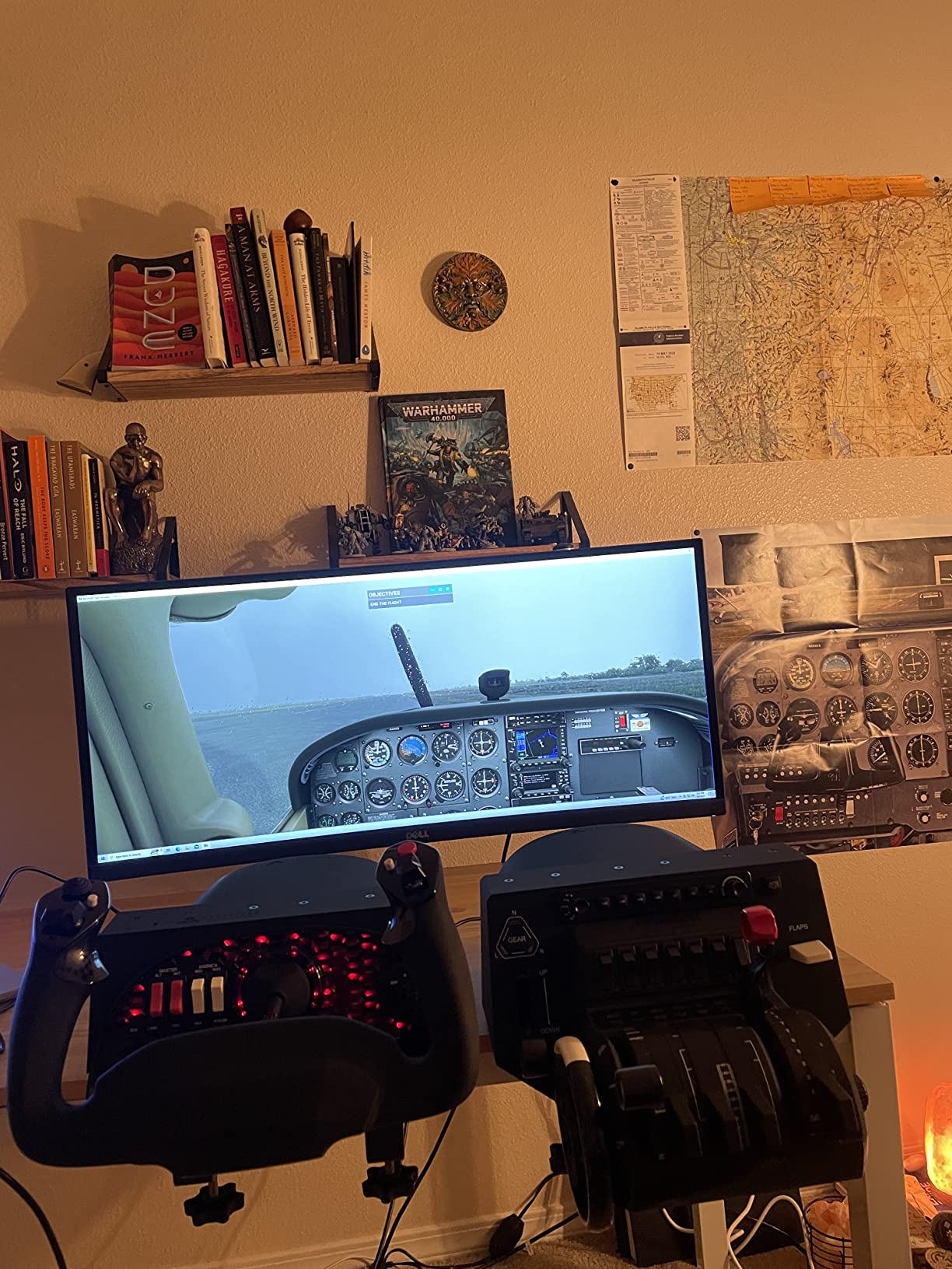 Honeycomb Alpha Flight Controls Yoke Bundle customer photo 1