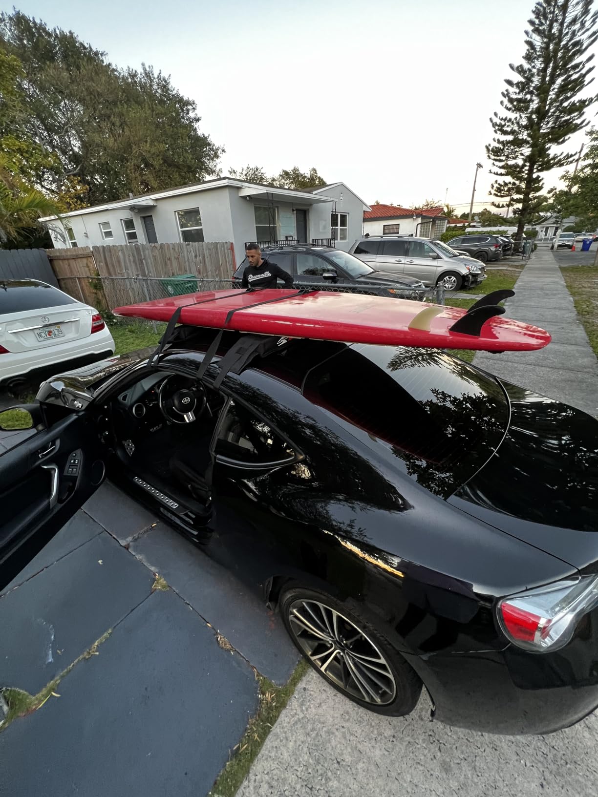 Kayak Car Roof Rack Pad for Kayak Surfboard SUP Canoe Soft Roof Rack Pads customer photo 1